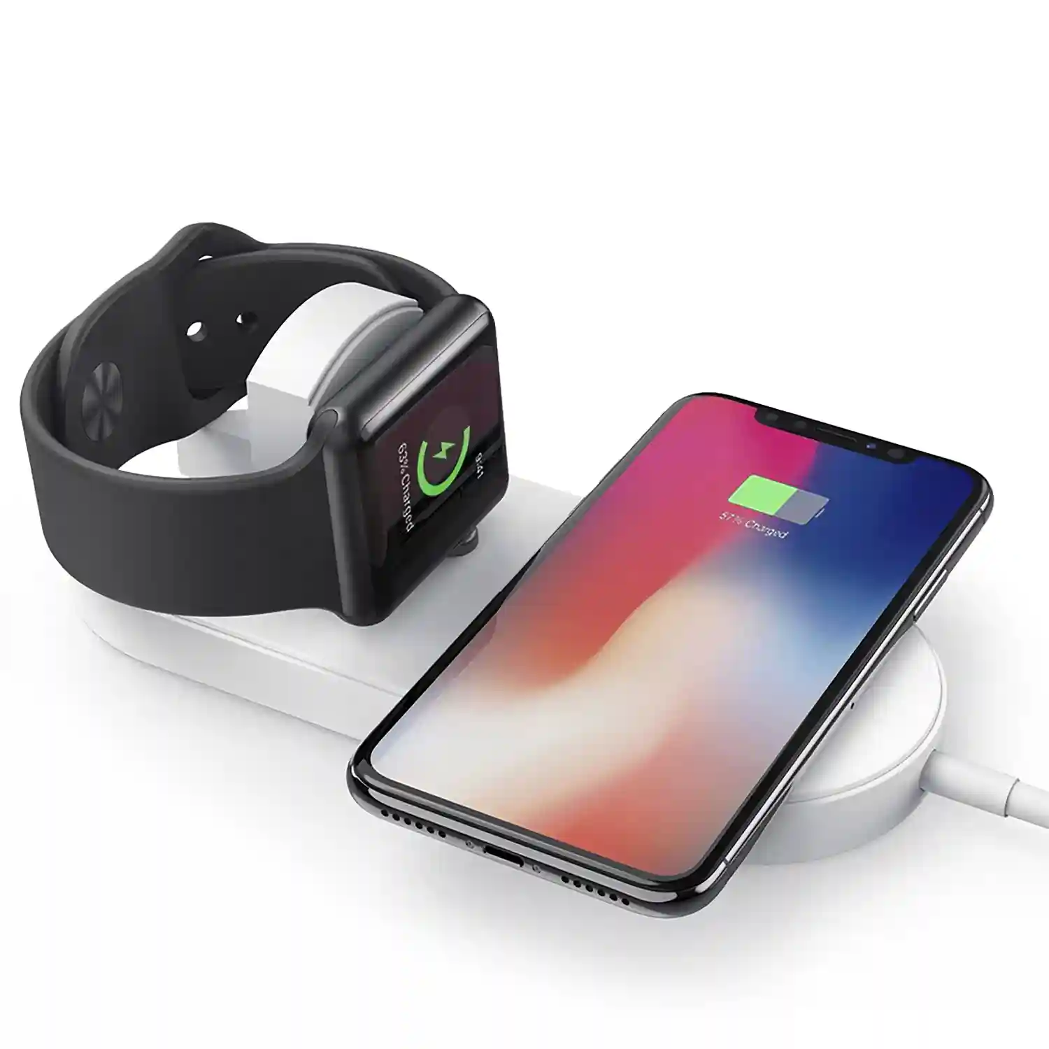 Cargador inal mbrico Qi compatible con carga r pida Fast Charge