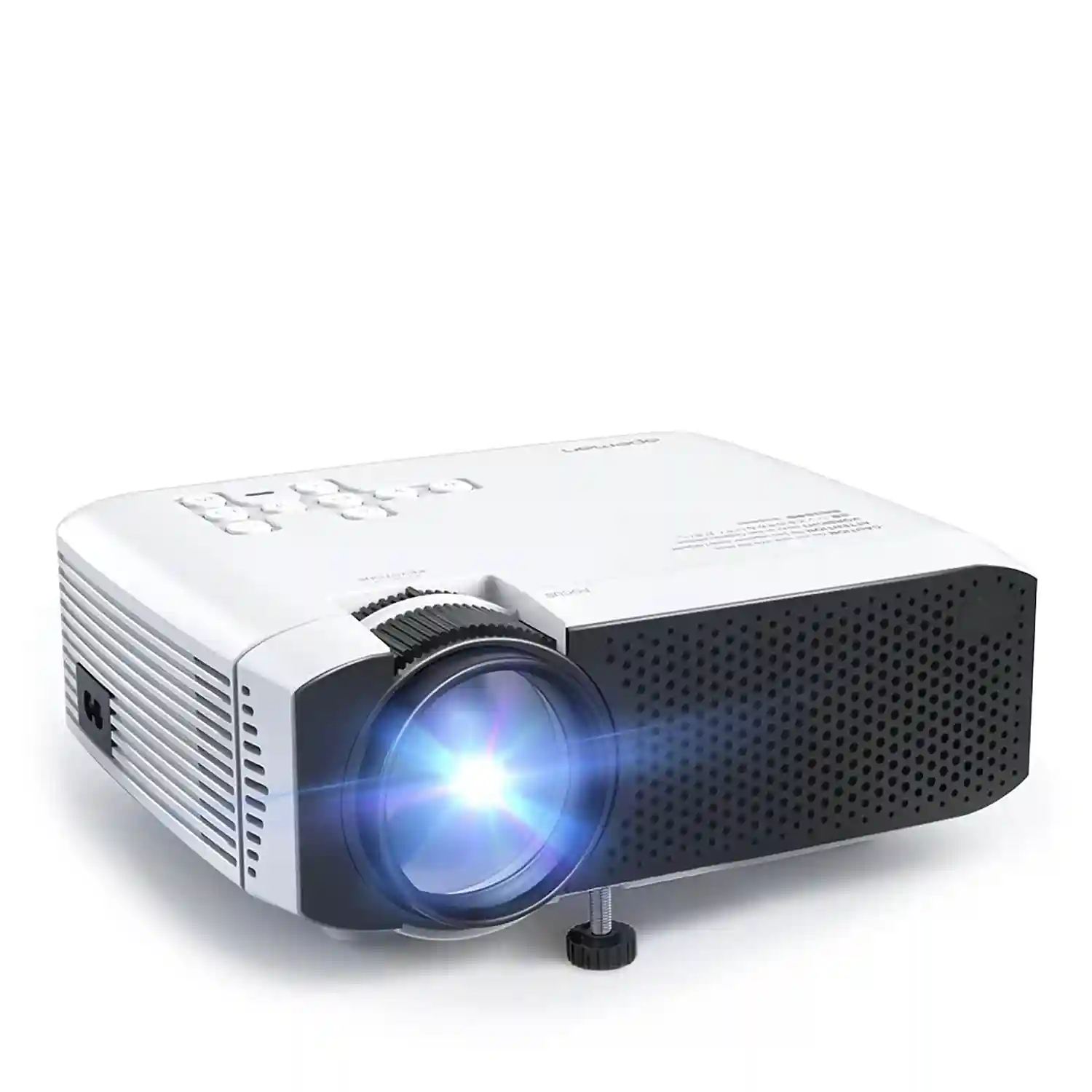 Video Proyector HD 1080P, 3500 lúmenes con altavoces duales, conexión  HDMI/USB/VGA/AV/Micro SD