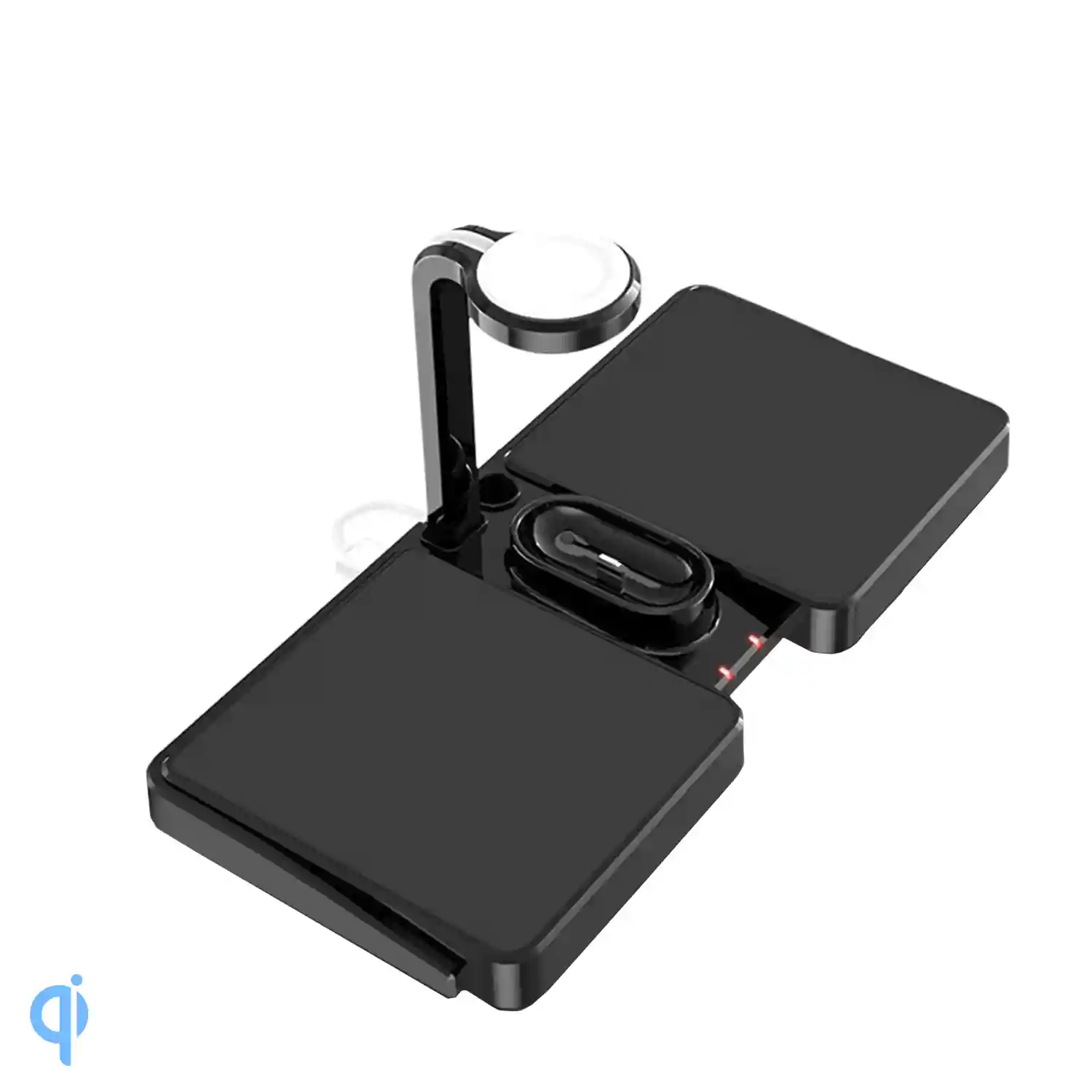 Estaci n de carga inal mbrica Qi compatible con carga r pida Fast