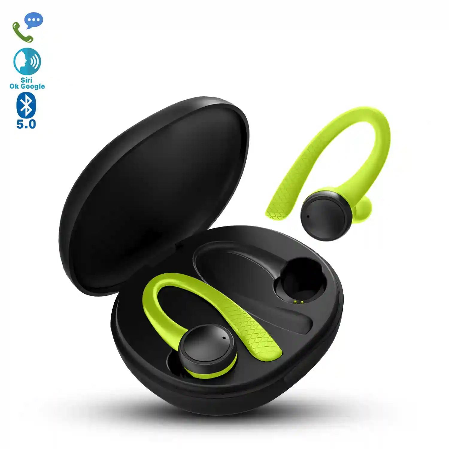 Auriculares in-ear T200 conexión Tipo C, con cable, micro y control de  volumen.