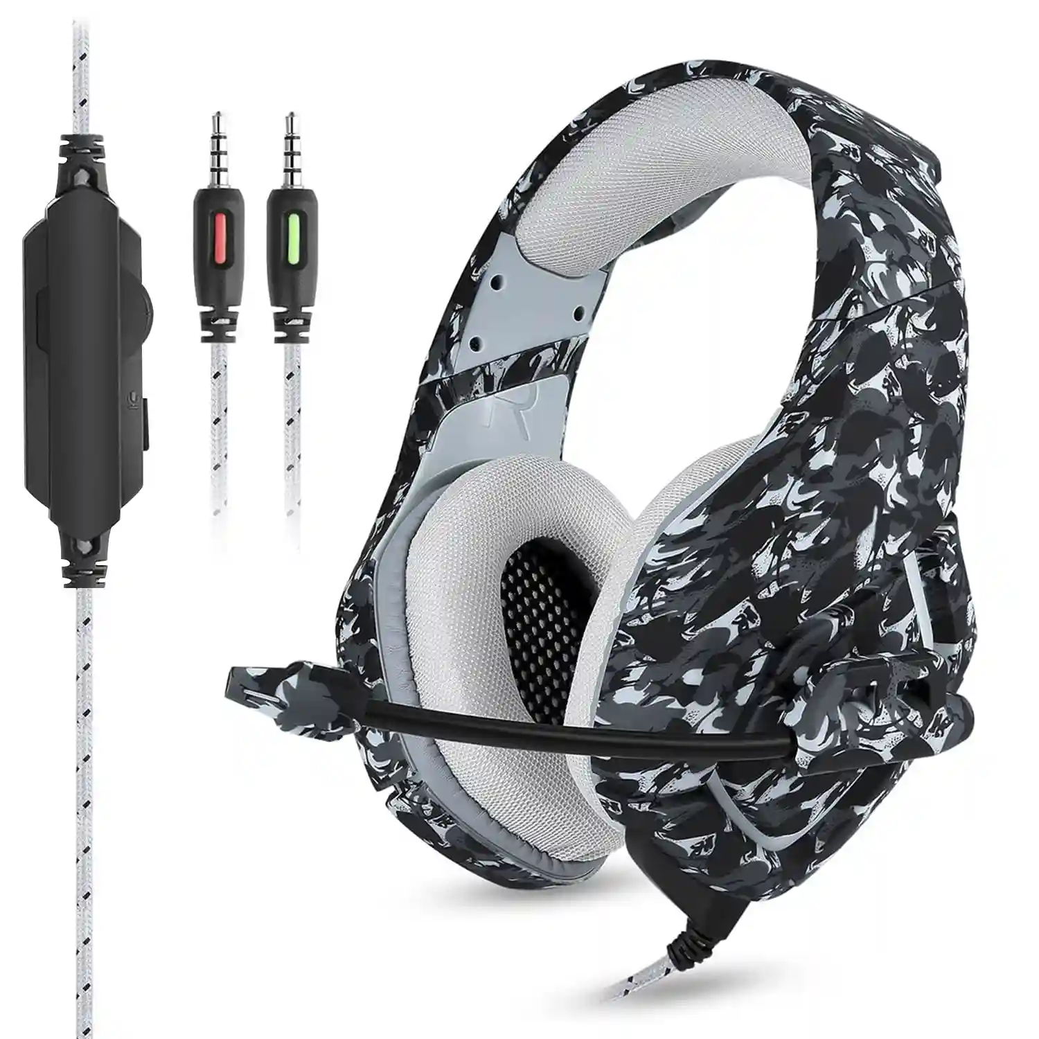 Headset Onikuma K1. Auriculares gaming con micro, conexión