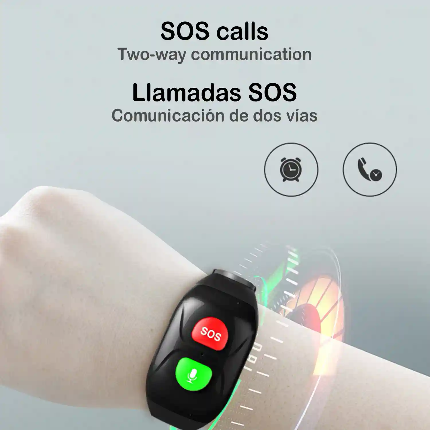 Localizador de personas GPS con pulsera S.O.S., Productos para mayores