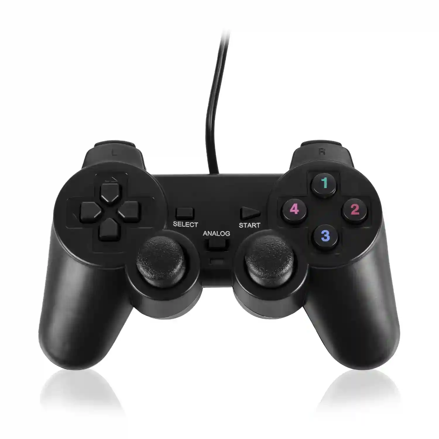 Mando Ps3 con Cable Negro Compatible - NUEVO tienda online Mando