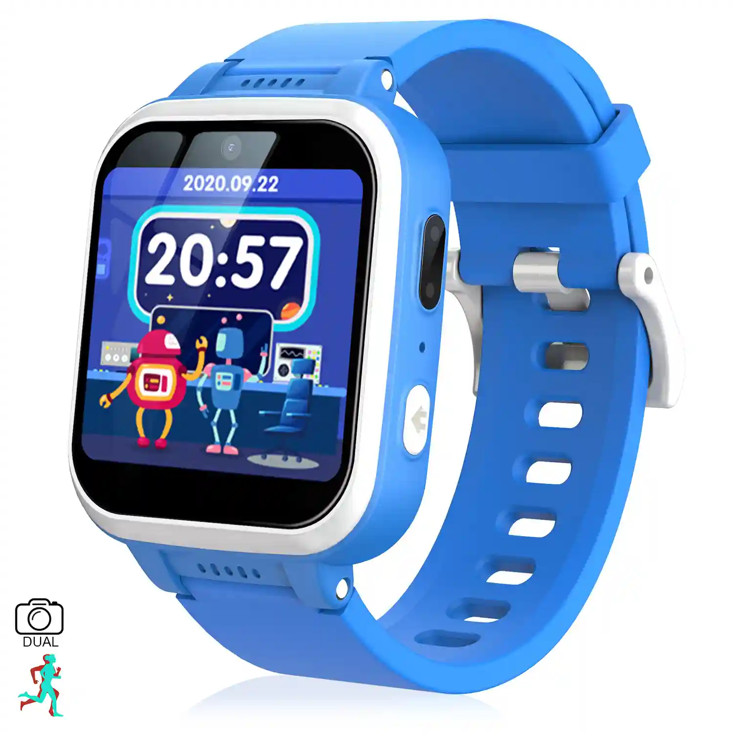 Smartwatch GPS localizador DS06 para niños. Intercomunicador, area de  seguridad, comunicación de 2 vías.