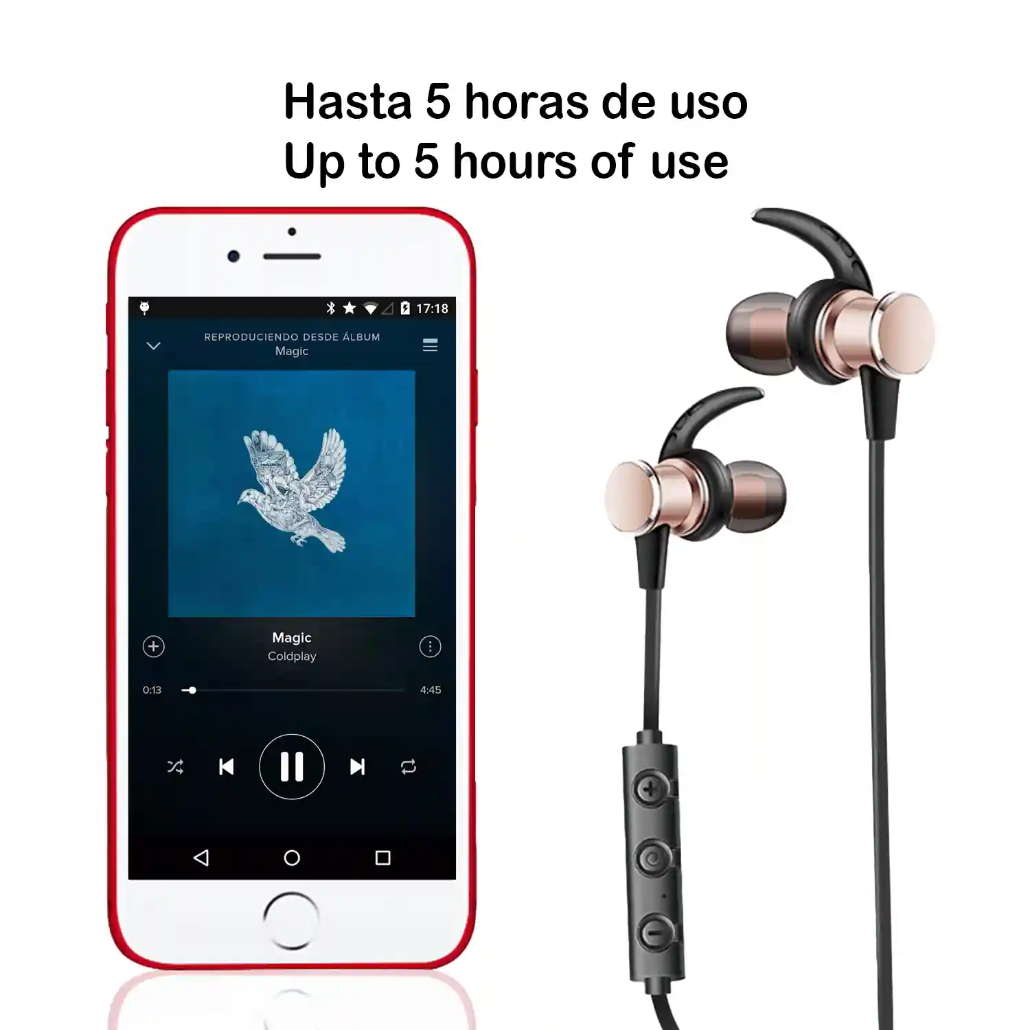 Auriculares Bluetooth 4.1 Headset Deportivos In Ear Celular