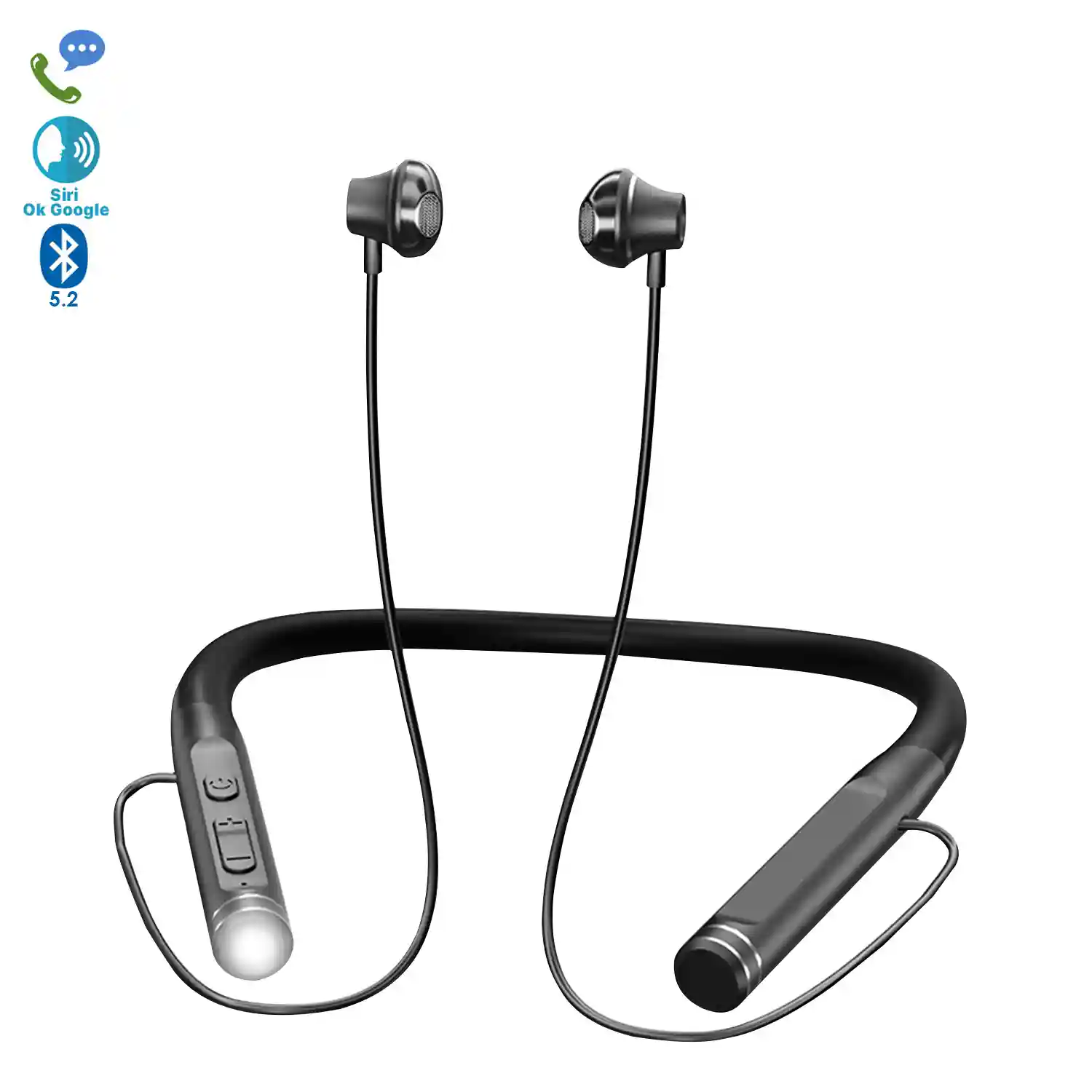 Auriculares TWS T7 Pro deportivos anti caída, Bluetooth 5.0, batería de  40mAh y base de carga