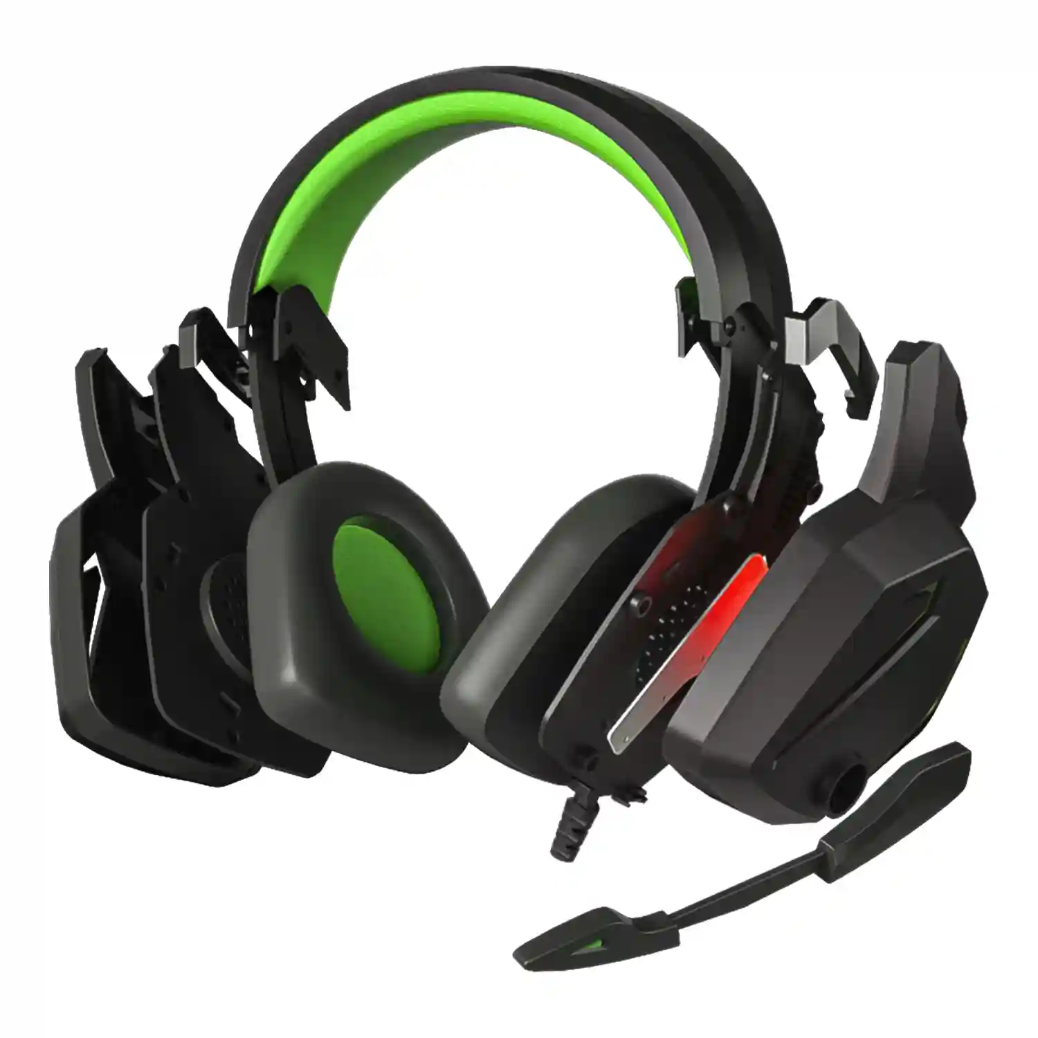 Headset SY820MV con luces led. Auriculares gaming con micro, conexión  minijack para PC, portátil, PS4, Xbox