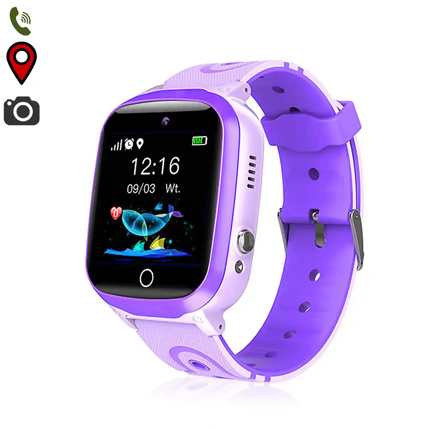 Smartwatch infantil Q13 localizador GPS + LBS + Wifi. Con cámara, pantalla  de 1,44, intercomunicador y llamadas.