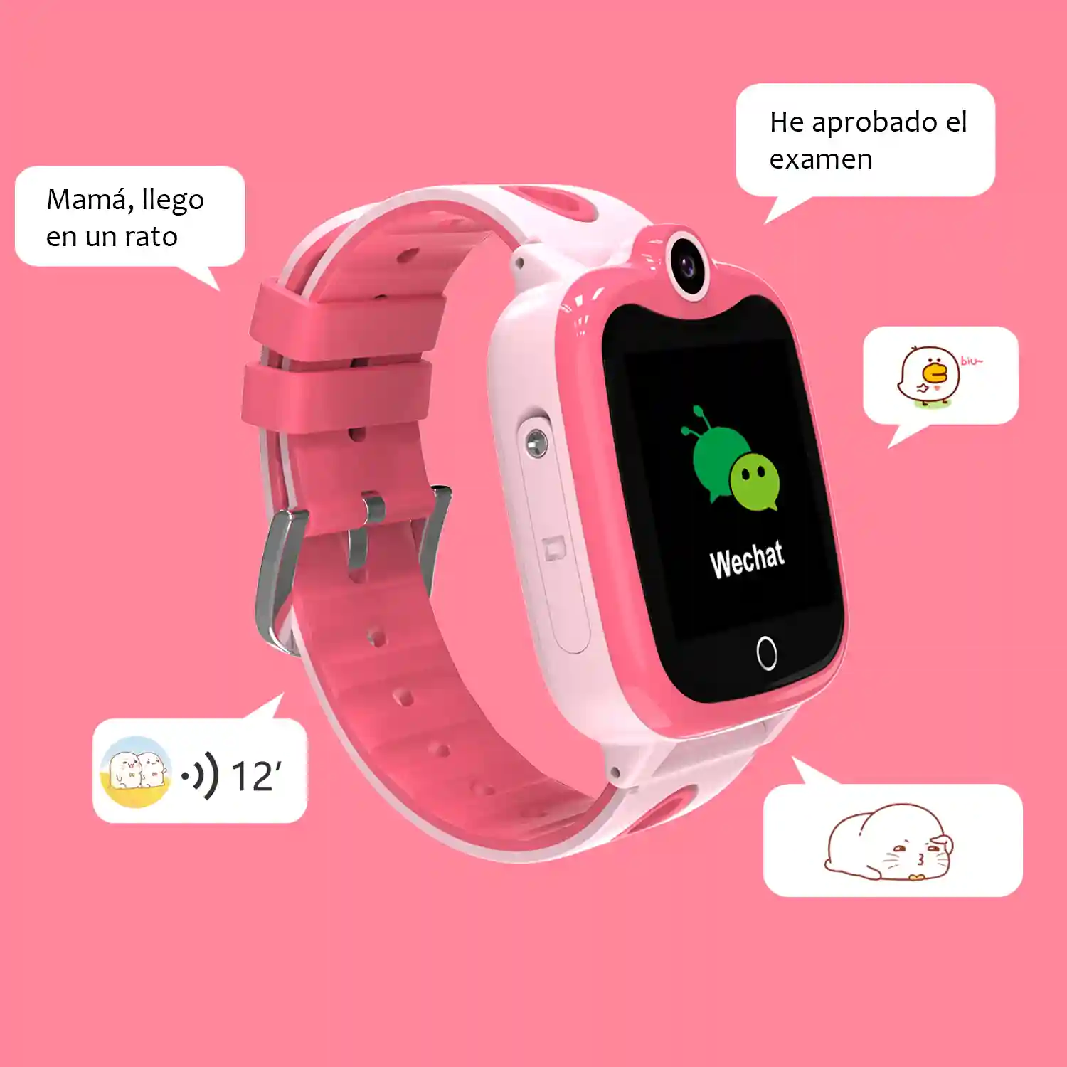 ▷ Reloj GPS con Localizador para Niños SmartWatch Naranja