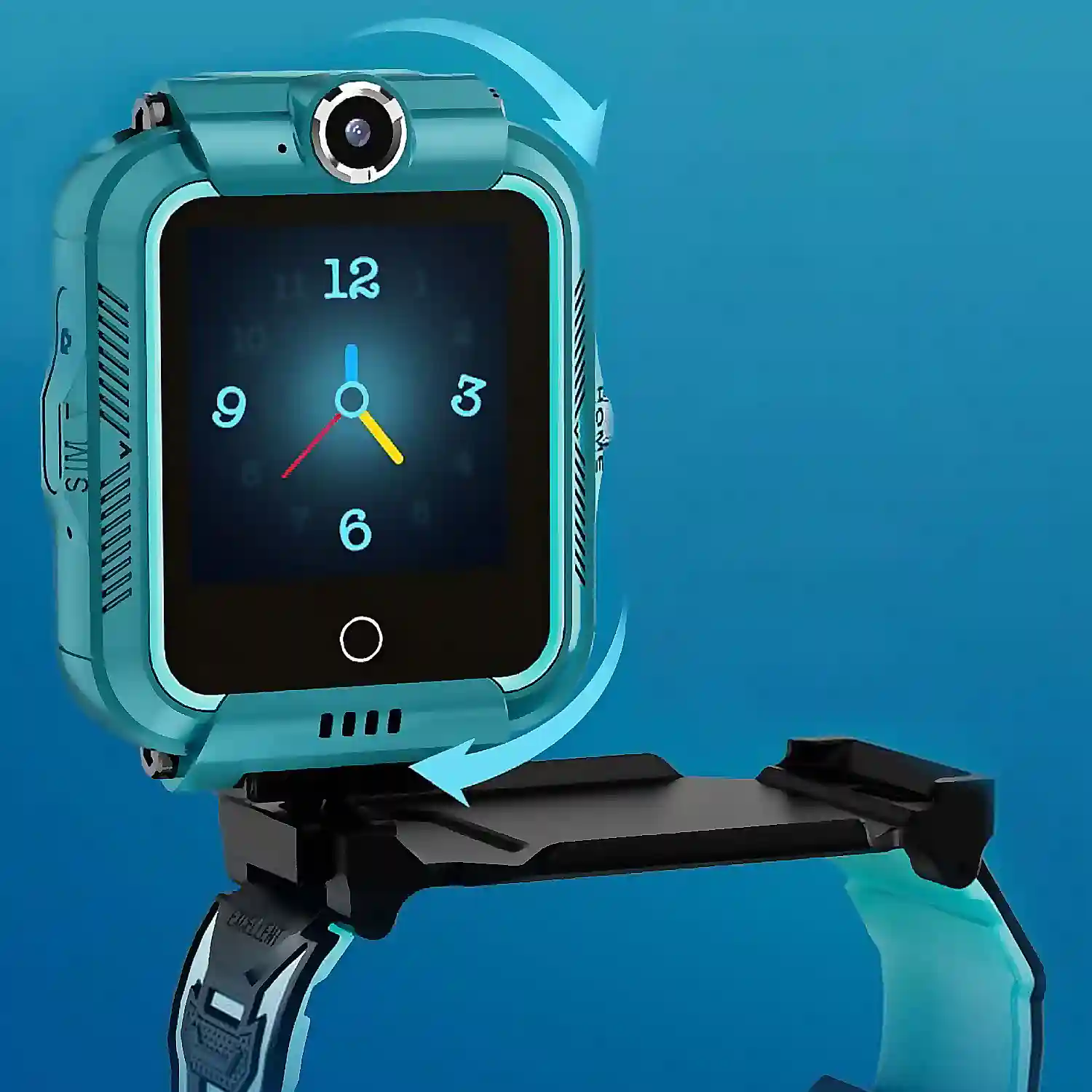 Smartwatch T17C con pantalla giratoria 360. Localizador GPS Wifi y LBS