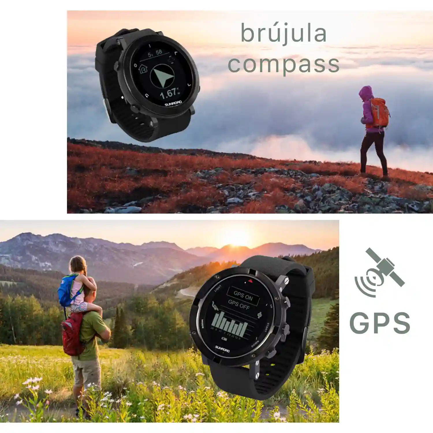 Smartwatch FR935 con localizacion GPS sumergible 5 atm. Varios modos deportivos incluye triatlon. Altimetro barometro brujula prevision meteorologica