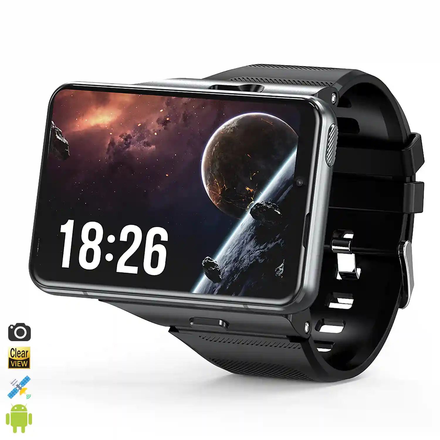 Brazalete localizador GPS con pantalla táctil, botón SOS e