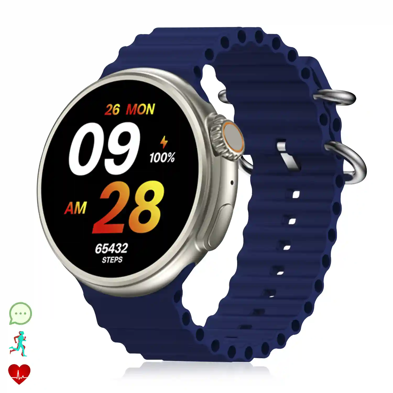 Smartwatch MX1. Con notificaciones monitor cardiaco de tensi n y