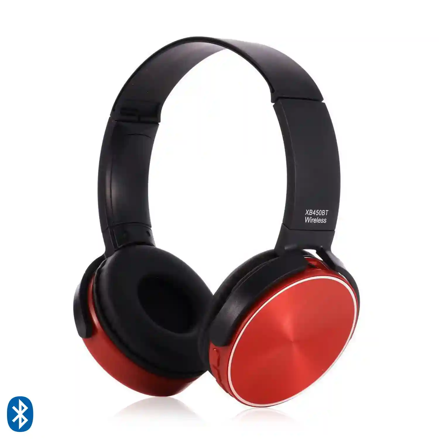 Cascos inalámbricos Bluetooth 450BT. Incluyen cable jack 3,5mm.