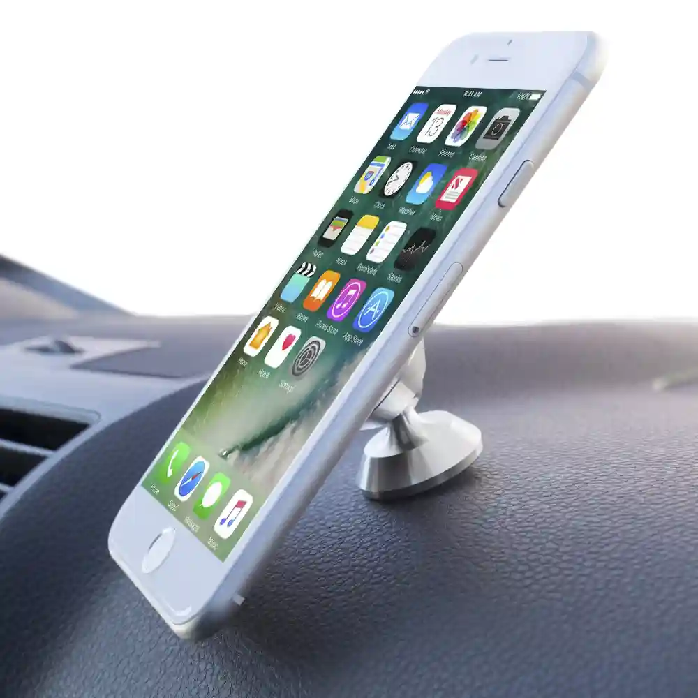 Soporte móvil Iman para coche, soporte magnético para coche para rejillas  de aire, soporte Universal para coche con rotación de 360 ° para todos los  teléfonos inteligentes - AliExpress