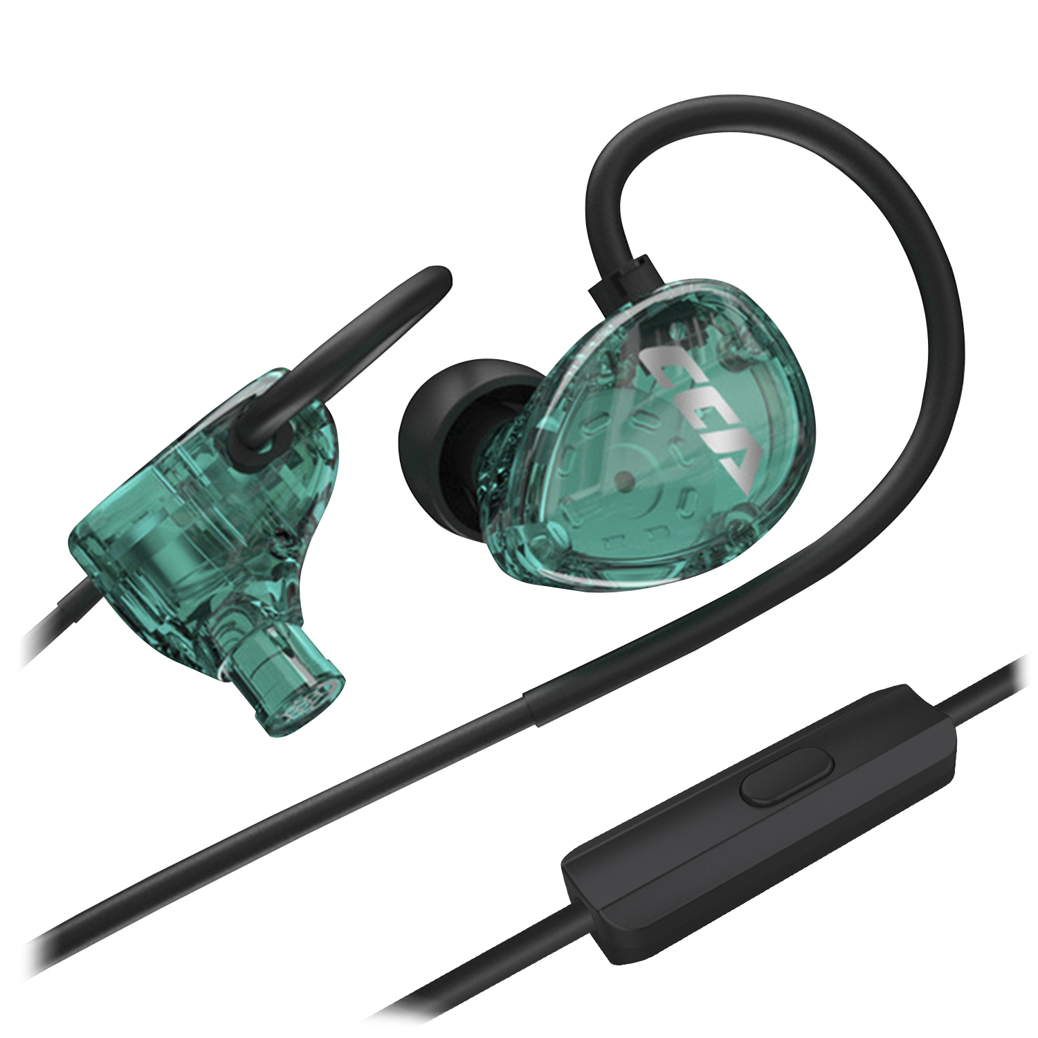 Auriculares in-ear D2000 HiFi con 2 controladores dinámicos. Cable  reforzado, micro y control de volumen.
