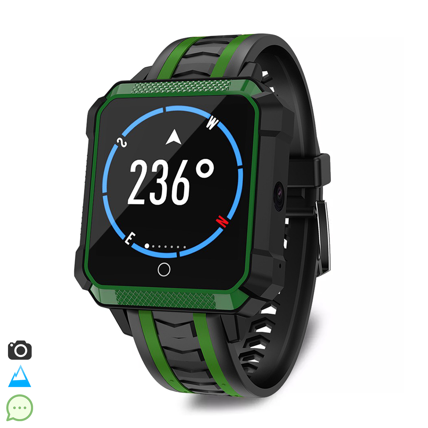 Smartwatch H7 con c mara navegador GPS monitor cardiaco. Opci n