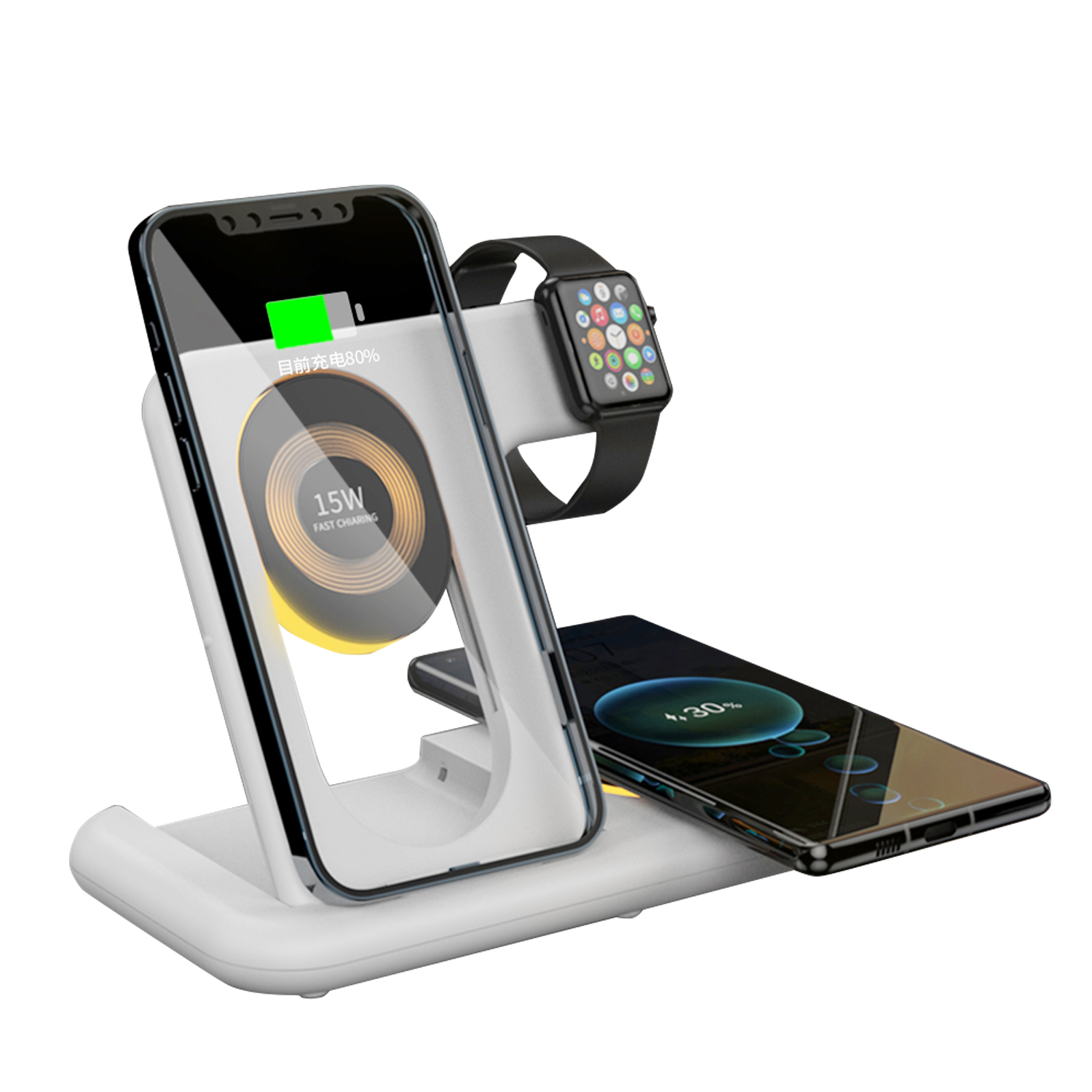 Base carga iphone on sale y apple watch
