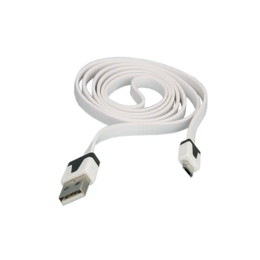 Cable plano micro usb 2.0 1m