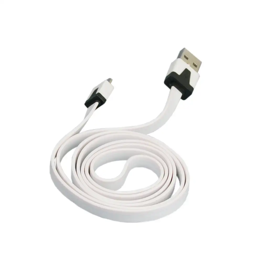 Cable plano micro usb 2.0 1m