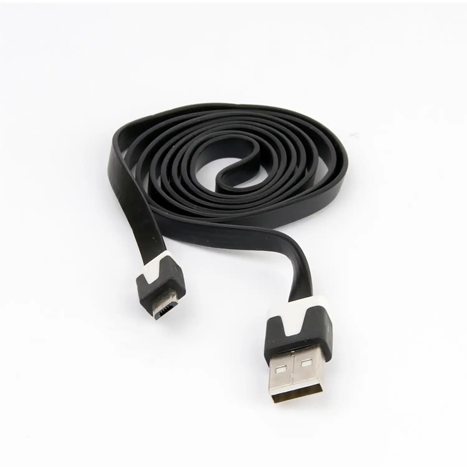 Cable plano micro usb 2.0 1m