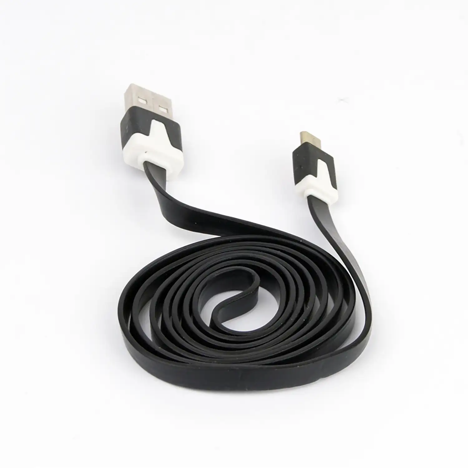 Cable plano micro usb 2.0 1m