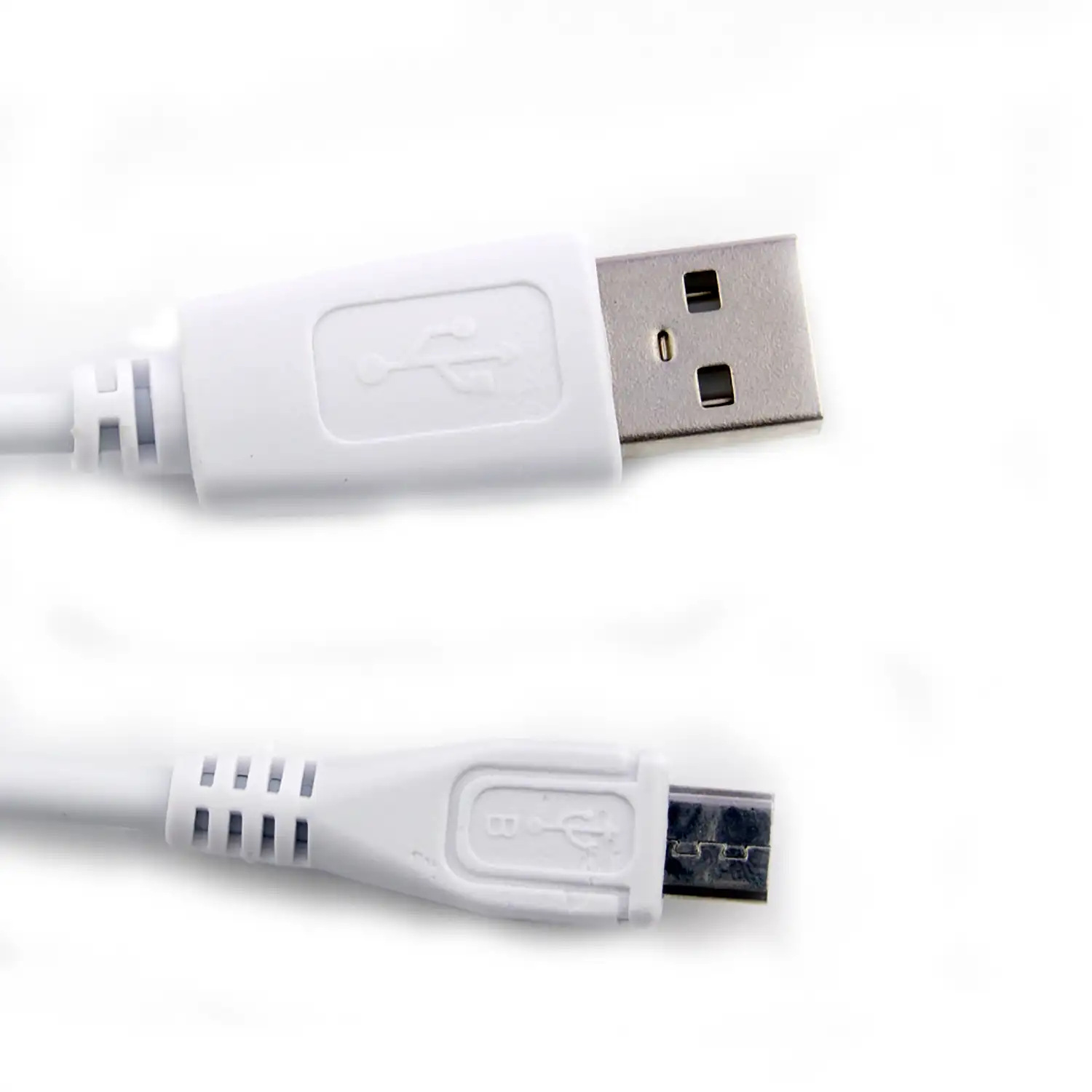 CABLE MICRO USB 2.0 1 METRO BLANCO