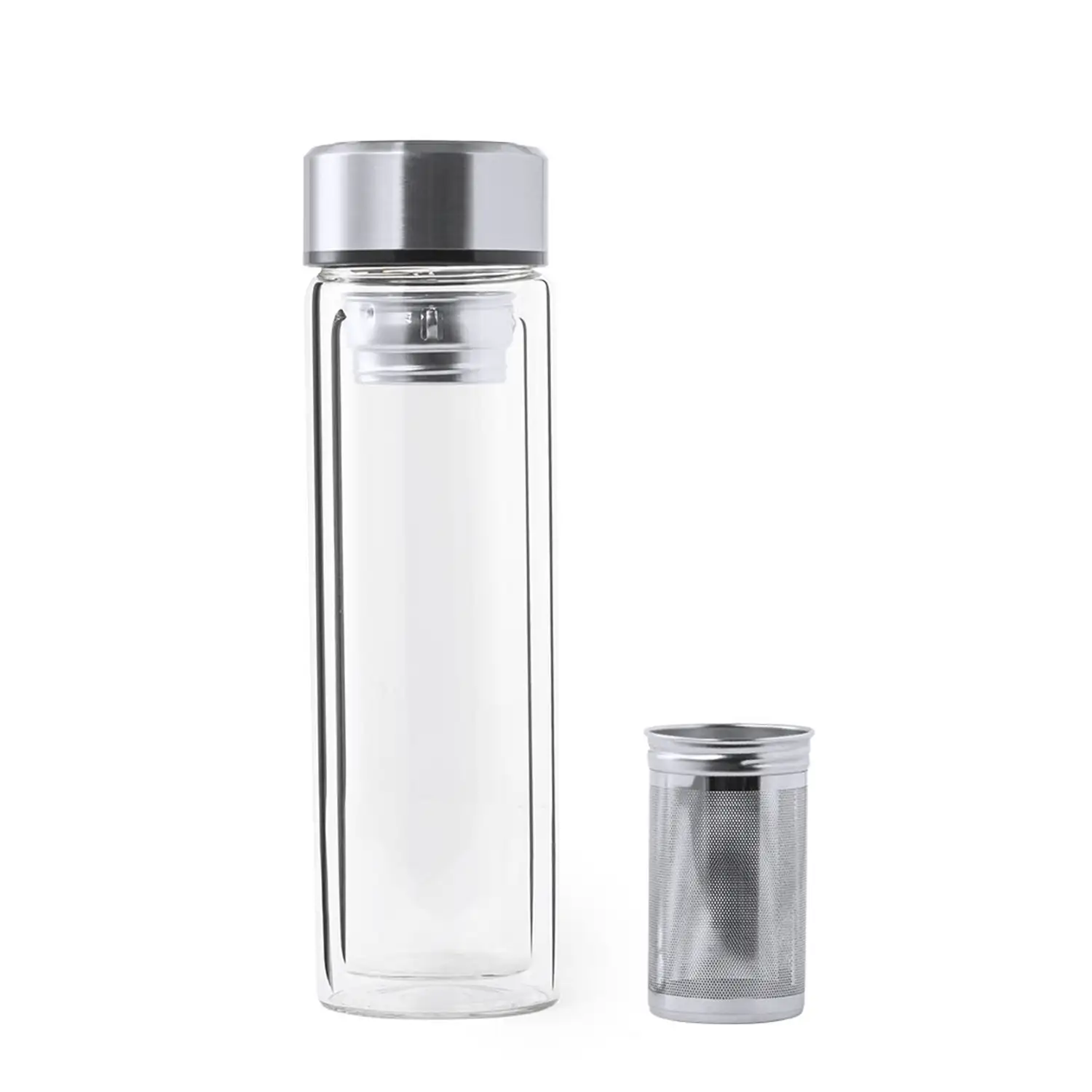 Termo Bekins en alta calidad de doble pared y 390ml de capacidad, con medidor de temperatura táctil integrado en tapón.