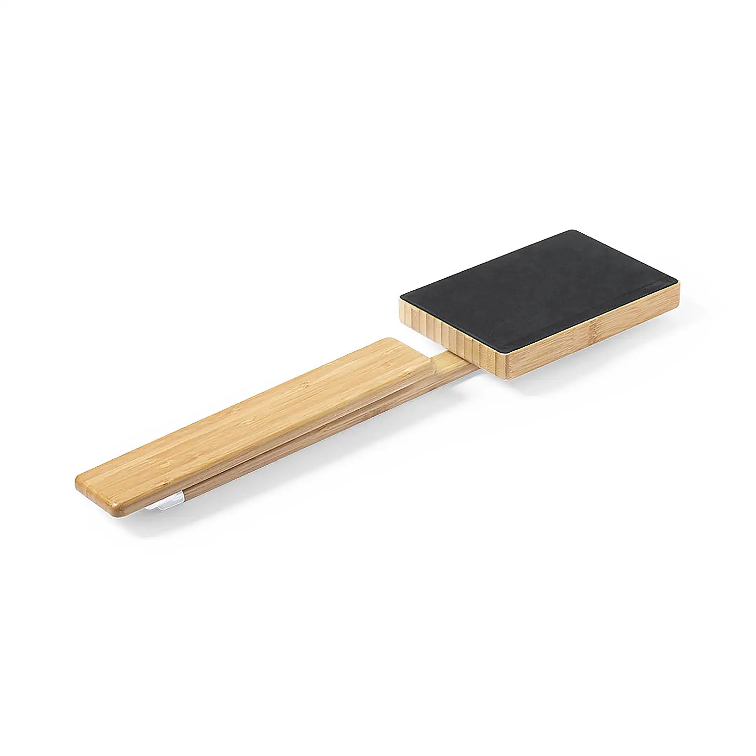 Lámpara Cargador nature bambú 25 Ledes. Plegable. 3 Posiciones de Luz. Intensidad de Luz Regulable. Conexión USB. Inalámbrico 10W. Salida USB