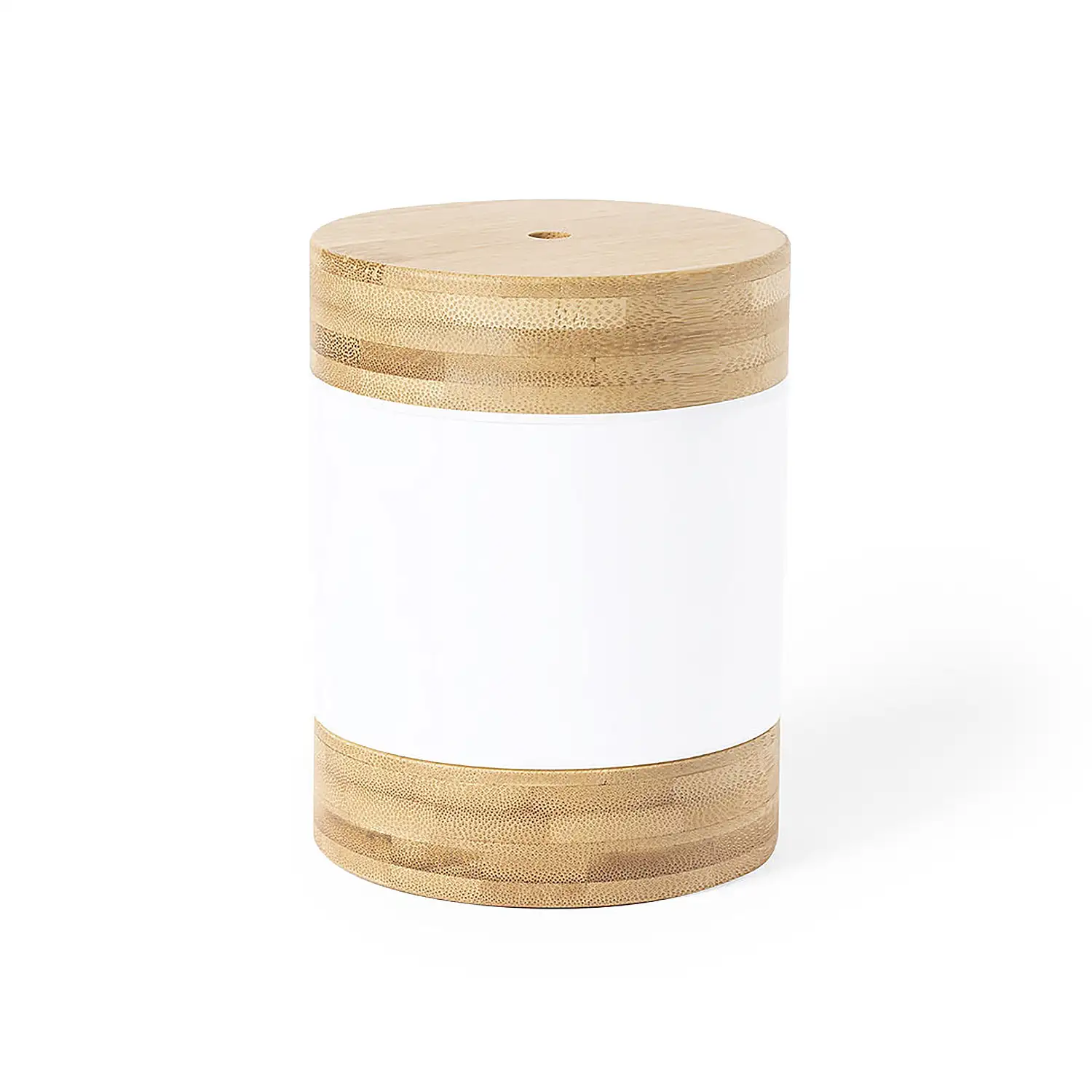 Humidificador nature bambú Luces Led. 2 Posiciones de Luz, Fija e Intermitente. 250 ml. 1 Posición de Vapor. Conexión USB