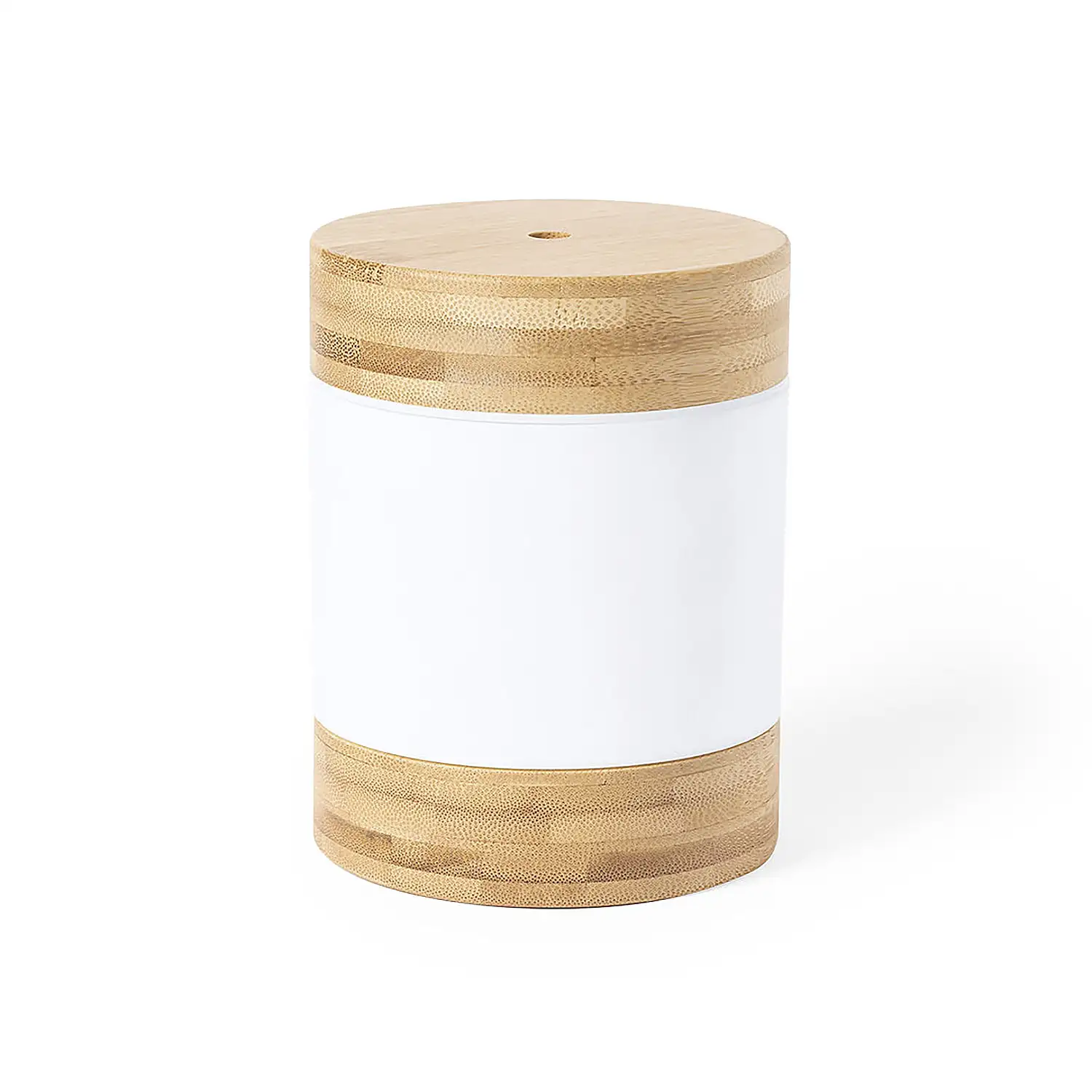Humidificador nature bambú Luces Led. 2 Posiciones de Luz, Fija e Intermitente. 250 ml. 1 Posición de Vapor. Conexión USB