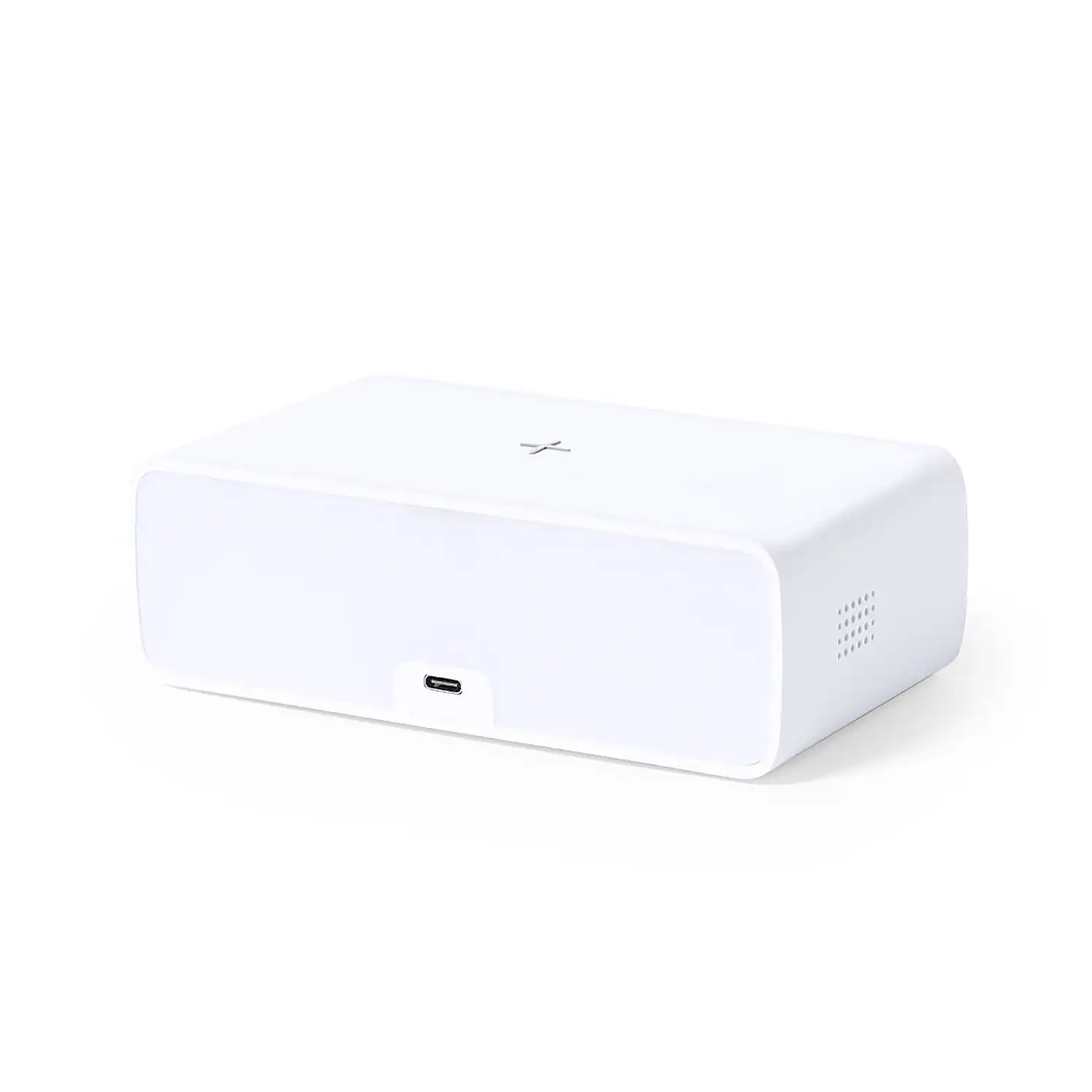Reloj cargador Multifunción Inalámbrico 10W carga rápida. 36 Ledes. Intensidad de Luz Regulable. Conexión USB