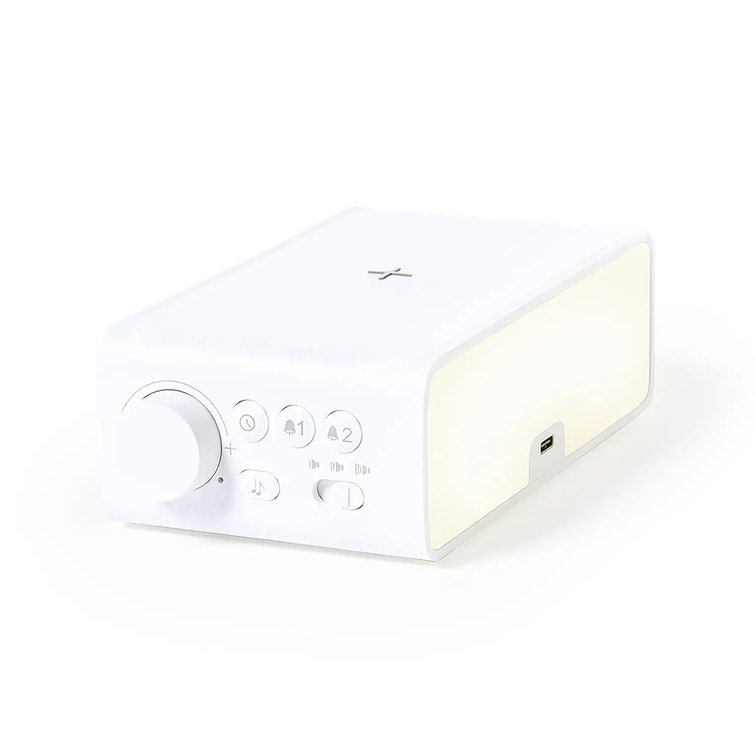 Reloj cargador Multifunción Inalámbrico 10W carga rápida. 36 Ledes. Intensidad de Luz Regulable. Conexión USB