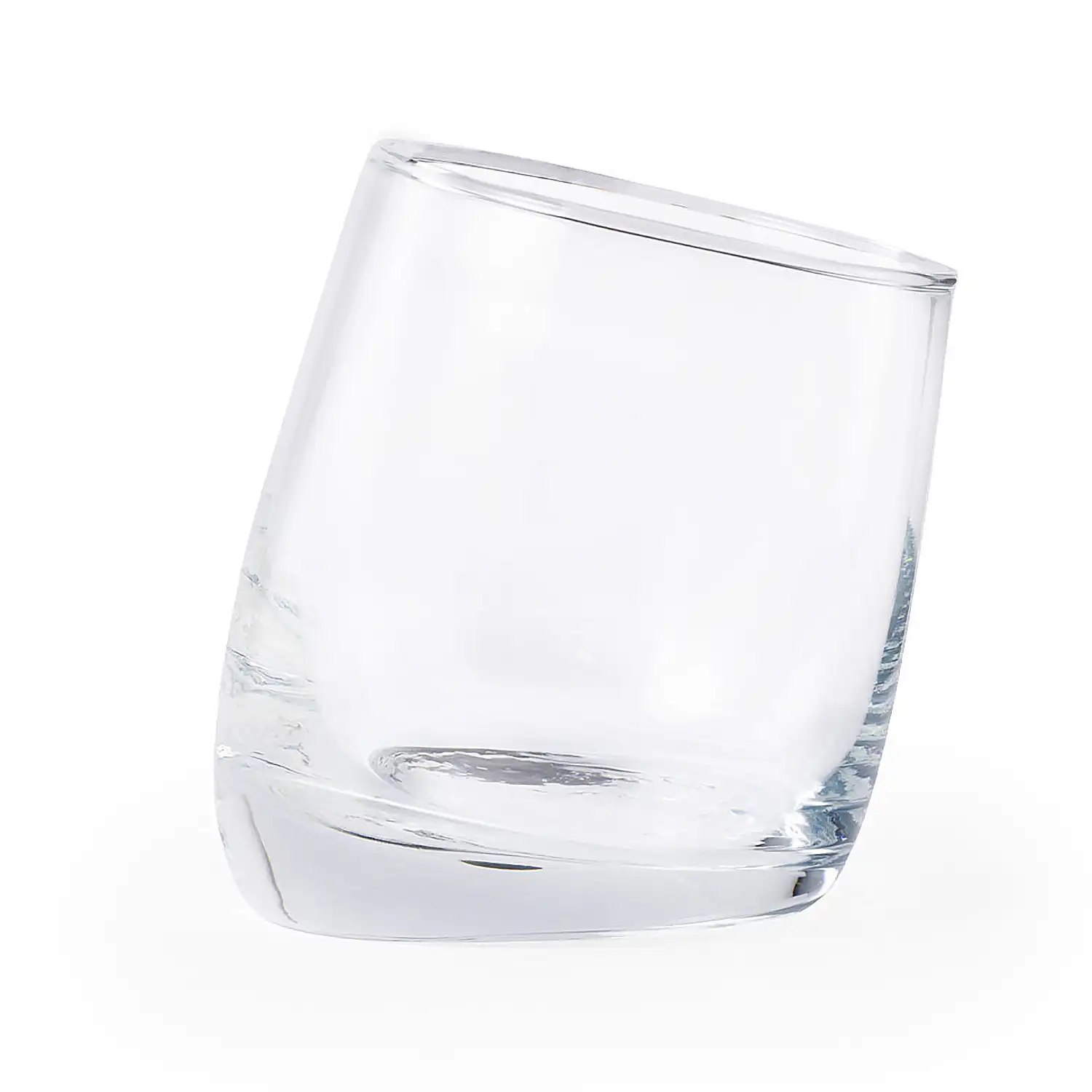  Vaso 320 ml cristal diseño exclusico inclinado