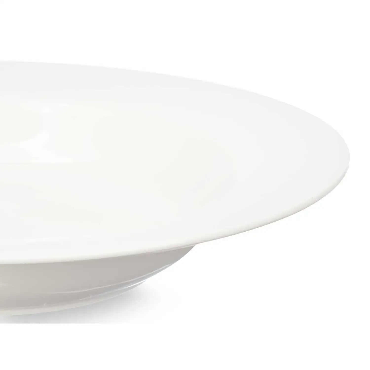 PACK 6 PLATOS HONDOS PORCELANA 22CM