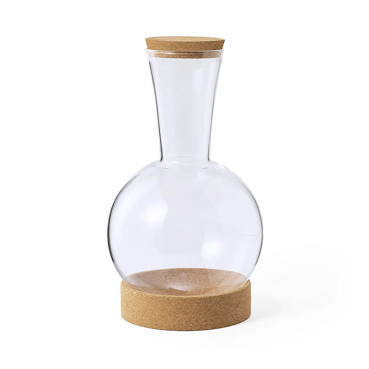 Decantador nature borosilicato y corcho 1,7 L