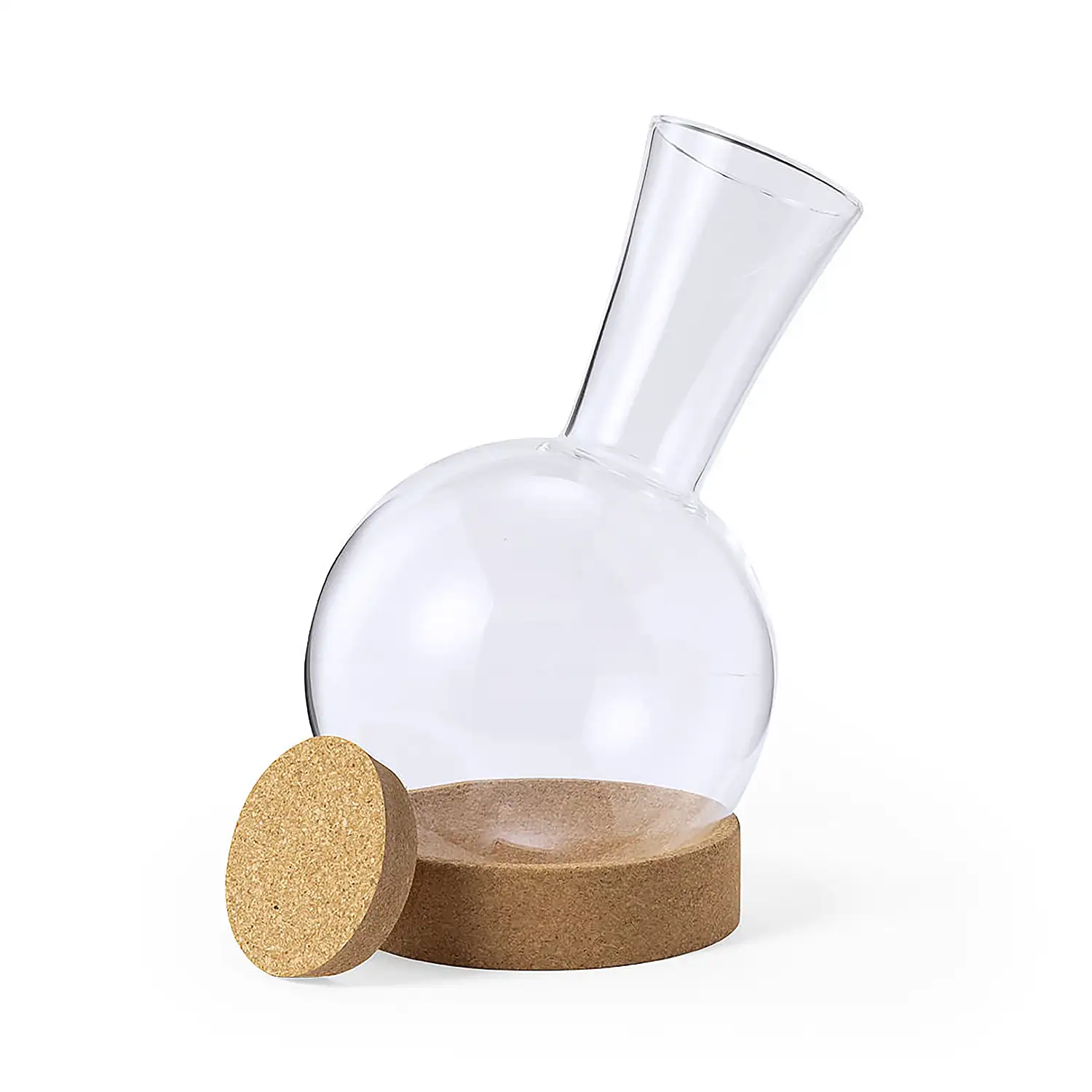 Decantador nature borosilicato y corcho 1,7 L