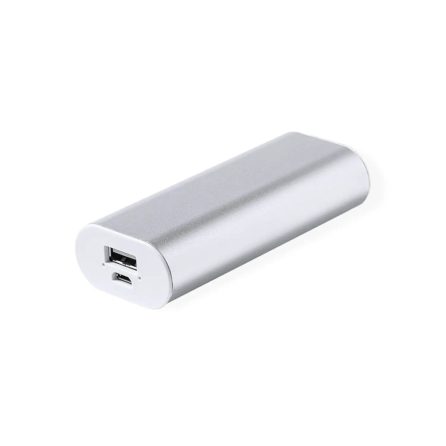 Power Bank 2200 mAh. aluminio USB.