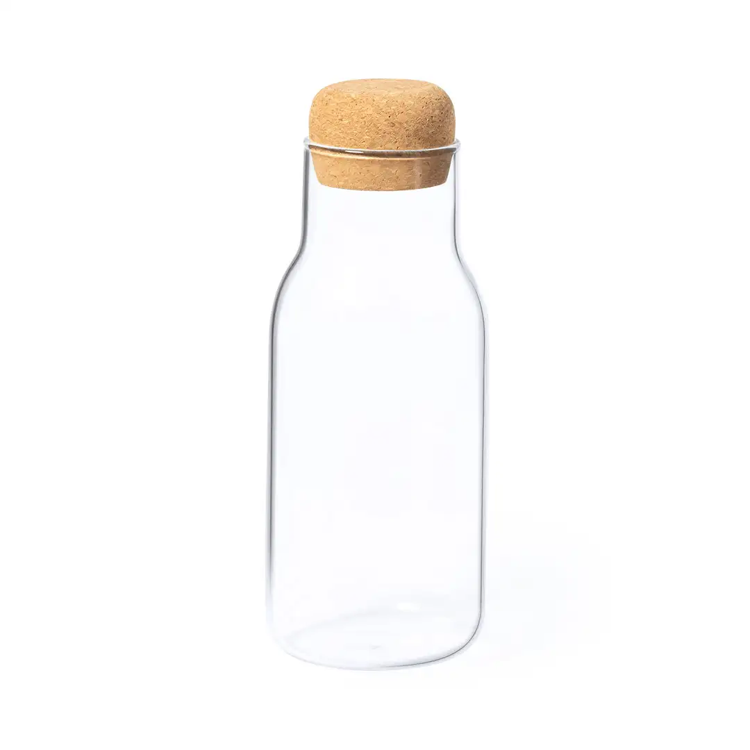  Bidón borosilicato 800 ml, tapón corcho natural