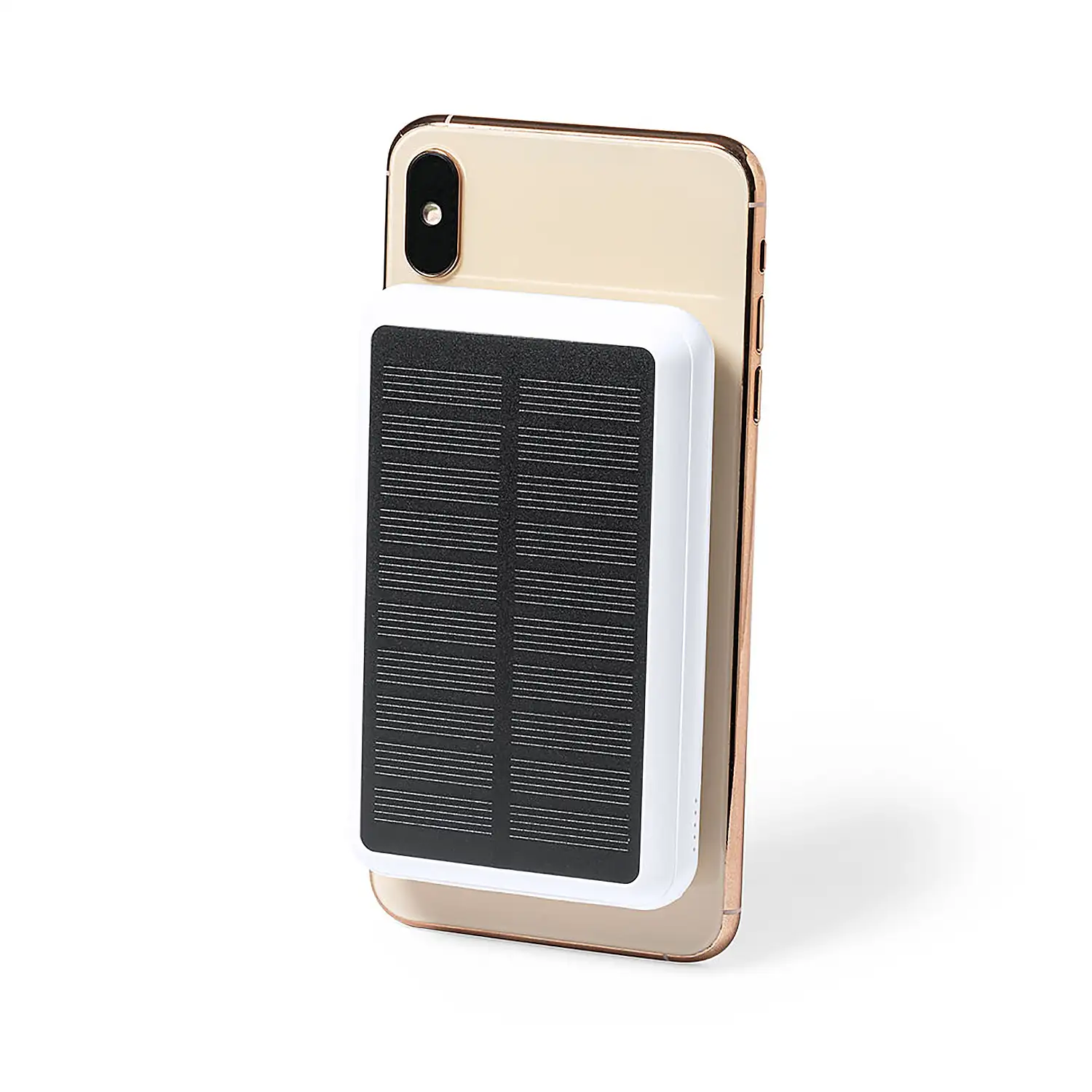 Power Bank solar Inalámbrico 15W. Magnético. 8000 mAh. 2 Salidas USB y 1 Tipo C. Entrada Tipo C