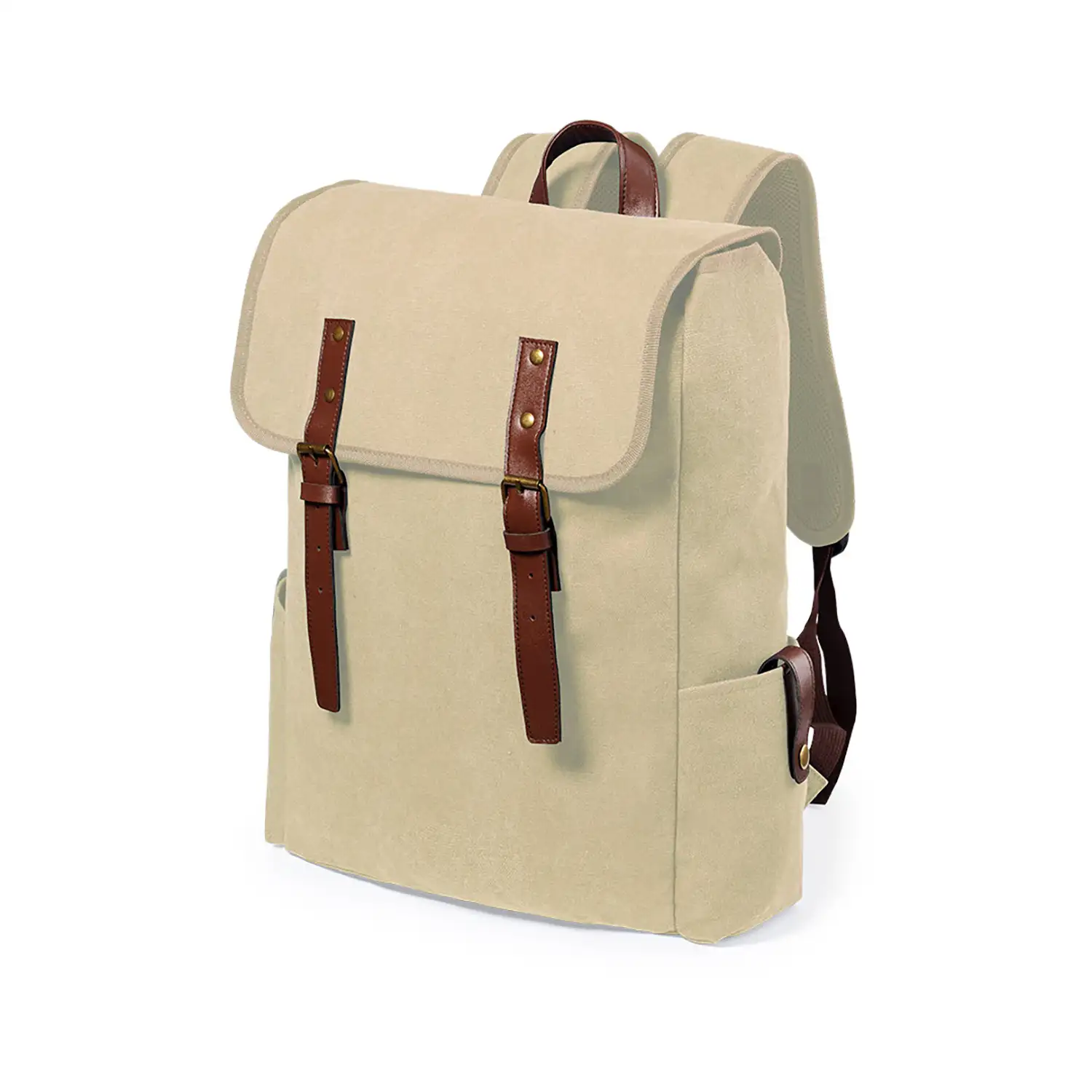 Mochila Bolsillo Acolchado para Portátil y Tablet. Parte Trasera y Cintas Acolchadas