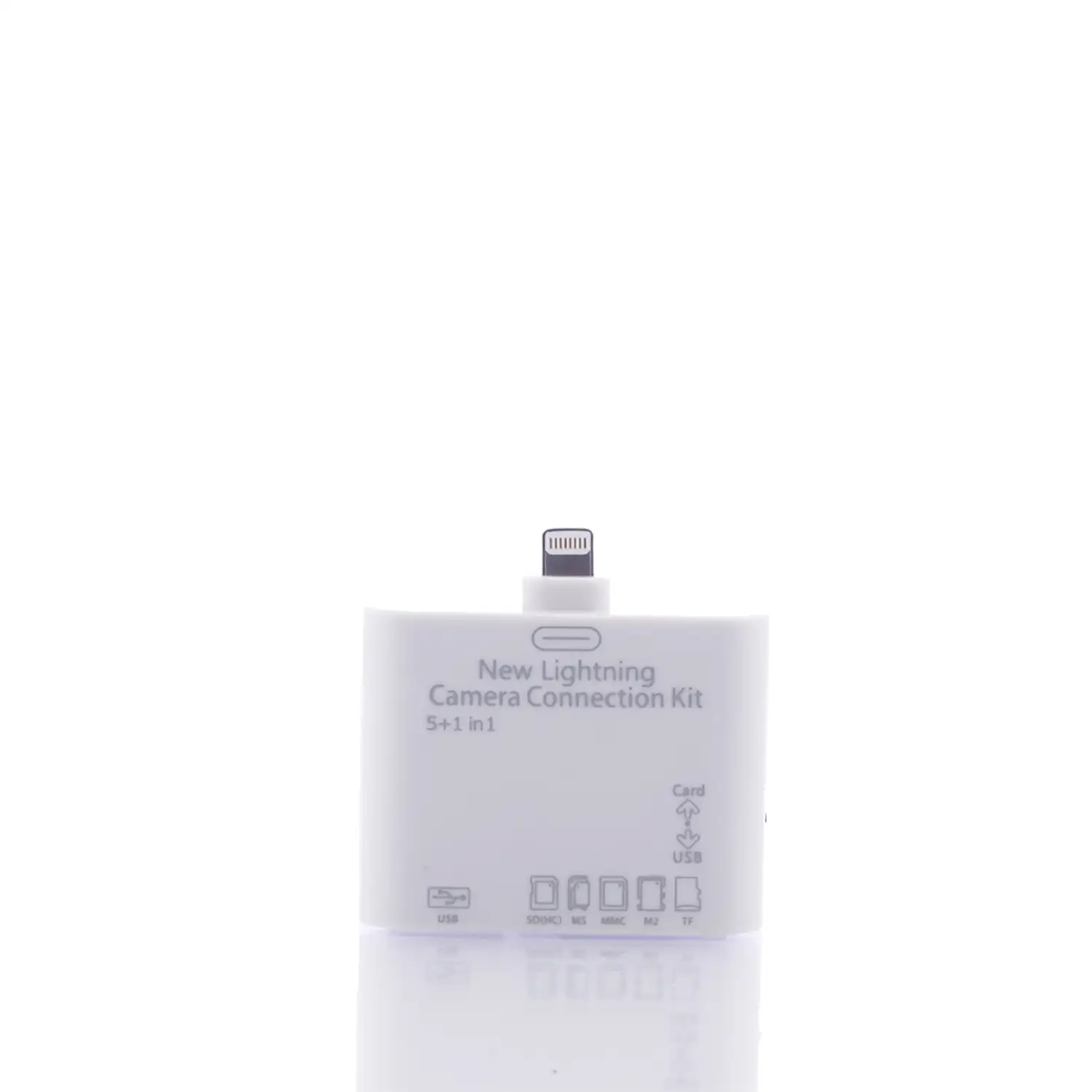 Adaptador 5 En 1 iPad Air 1/2-Mini 1/2/3-Ipad 4