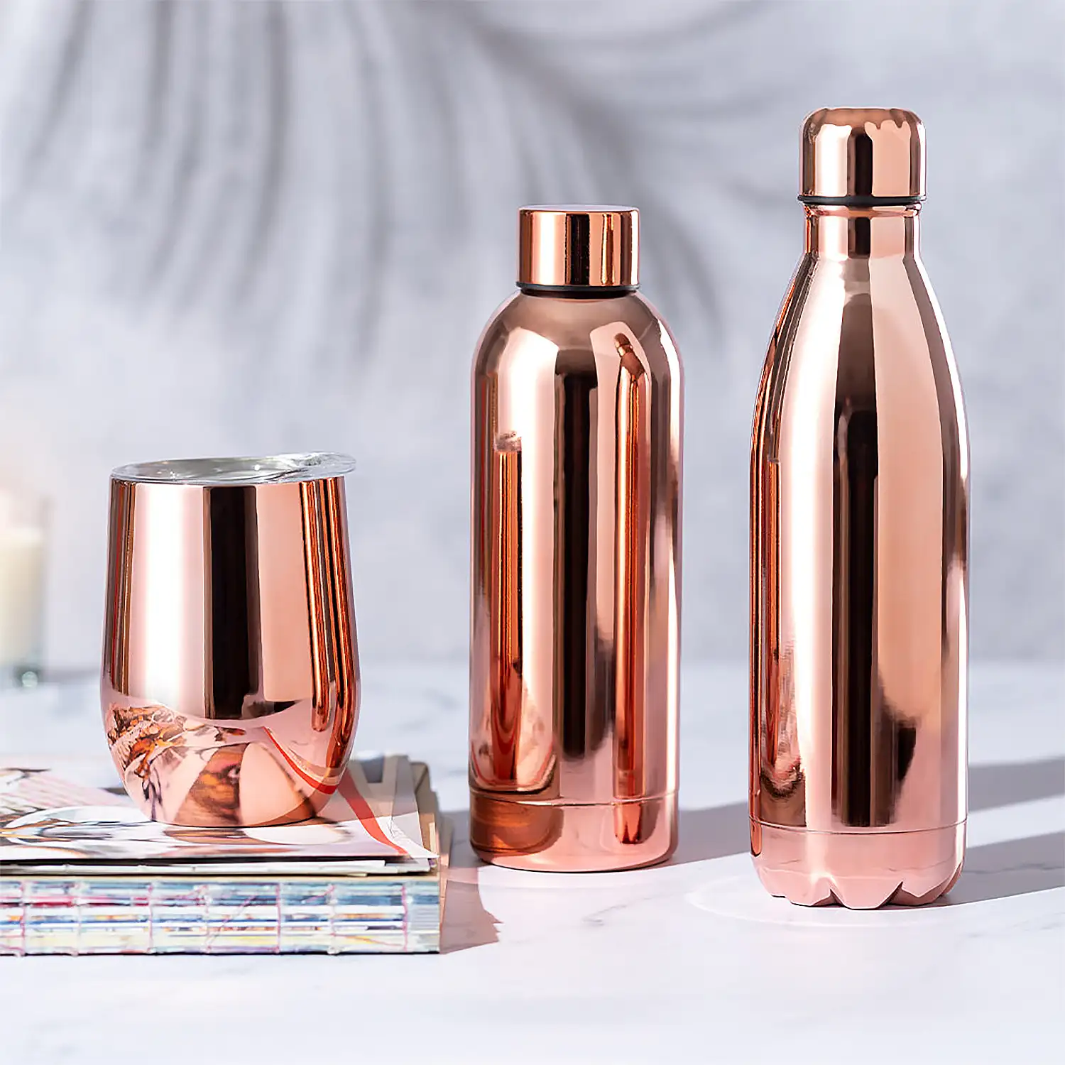  Bidón acero inox galvanizado cobre 790 ml