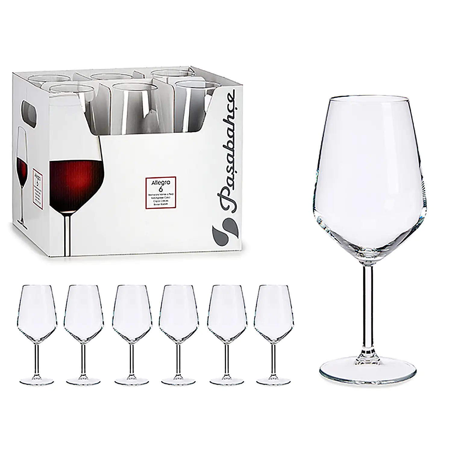 Set de 6 copas para Vino espumoso Haus Tokyo 210 Mililitros