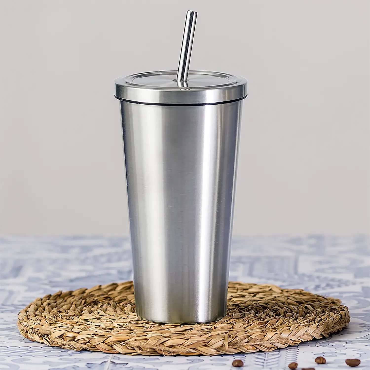  Vaso acero doble pared Térmico 600 ml