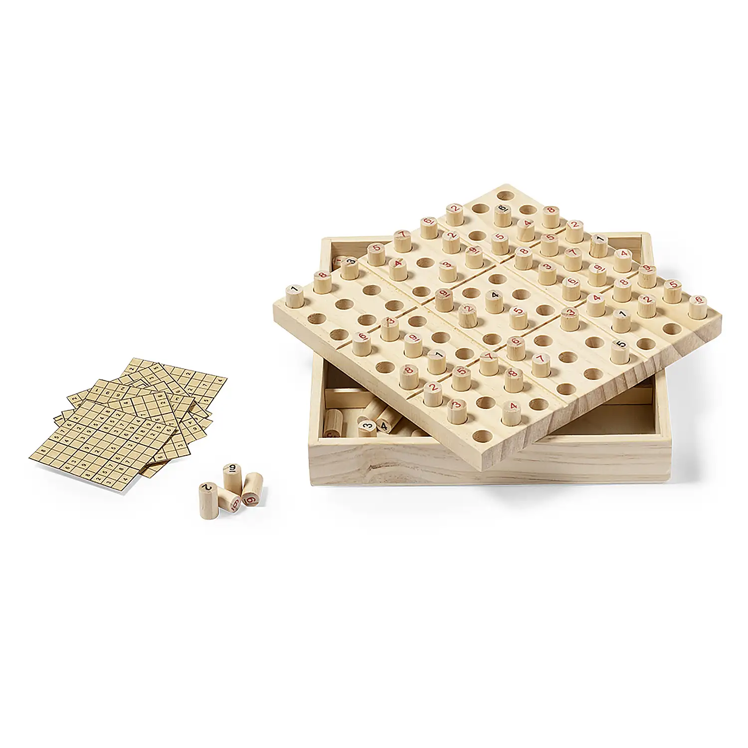 Juego Habilidad 81 Piezas nature madera