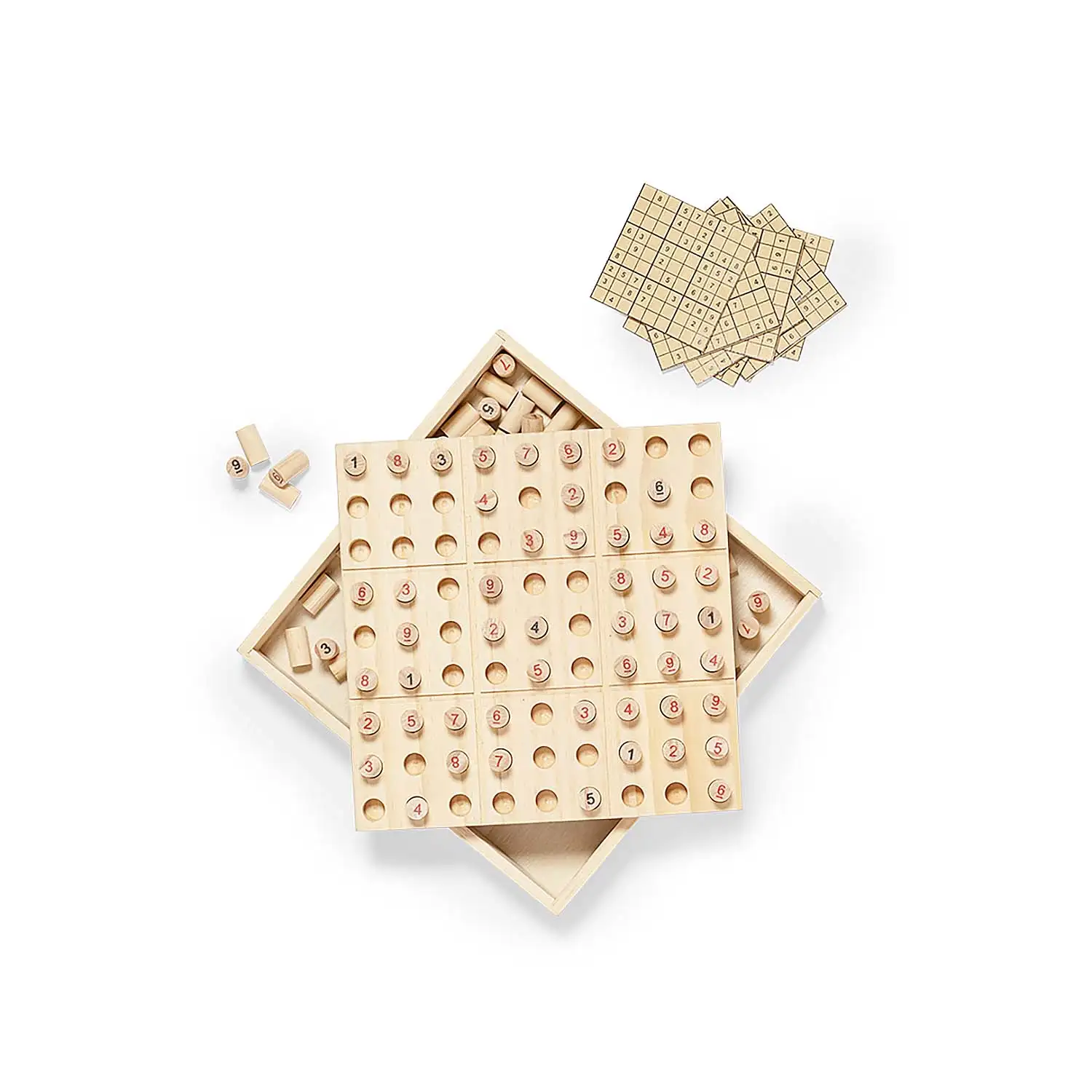 Juego Habilidad 81 Piezas nature madera