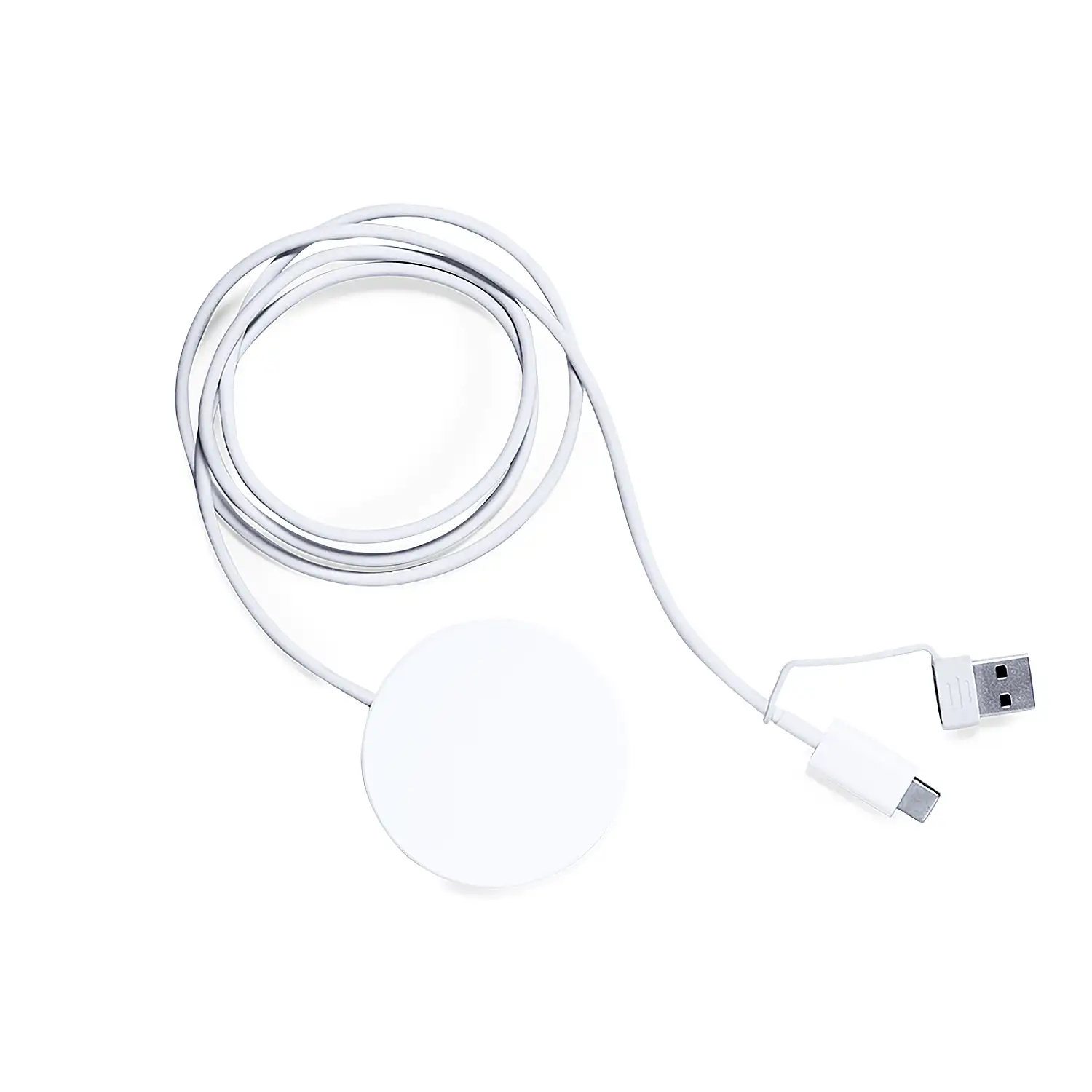 Cargador Inalámbrico transparente 15W. Magnético magsafe.