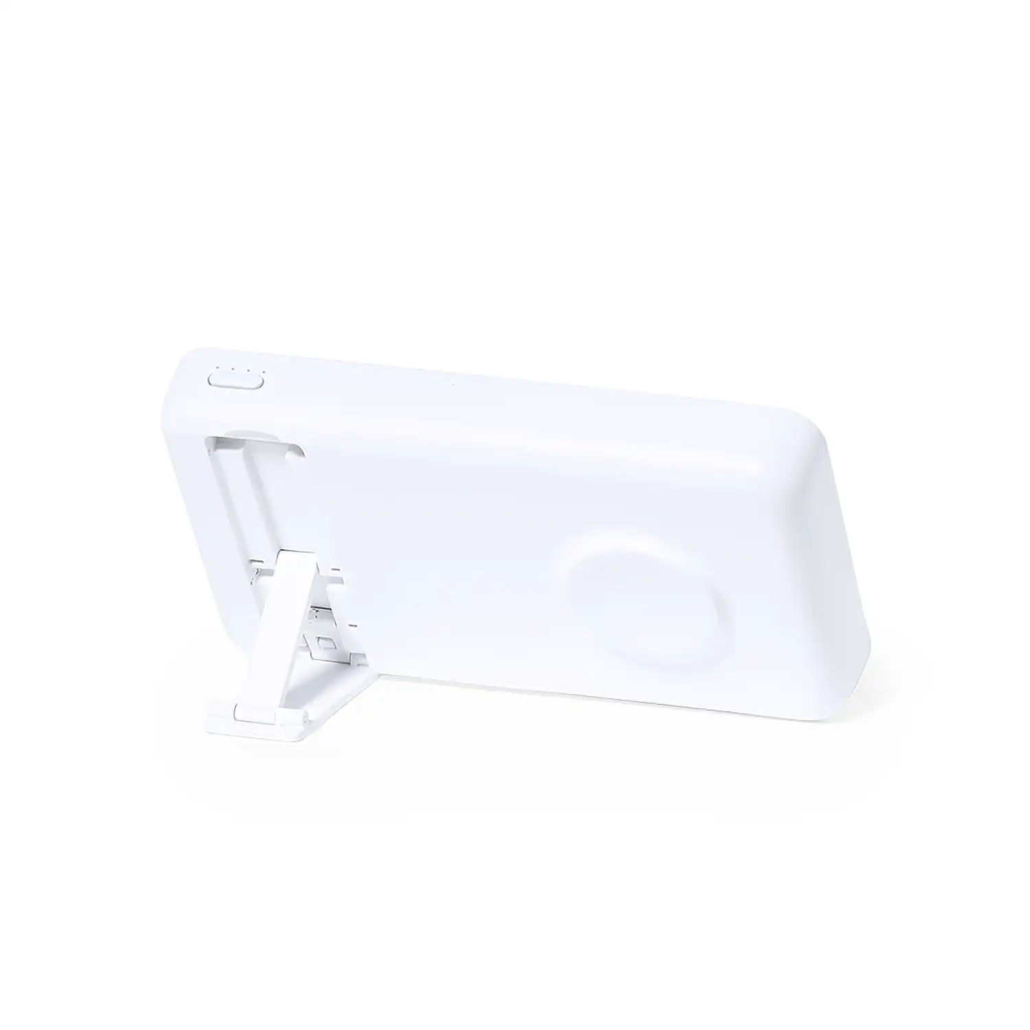 Power Bank Inalámbrico 15W. 5000 mAh. 1 Salida USB y 2 Tipo C. 2 Entradas Tipo C