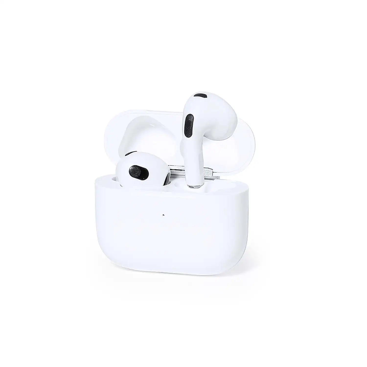 Auriculares TWS Bluetooth 5.3. Batería 30 mAh/ Base Carga 300 mAh.